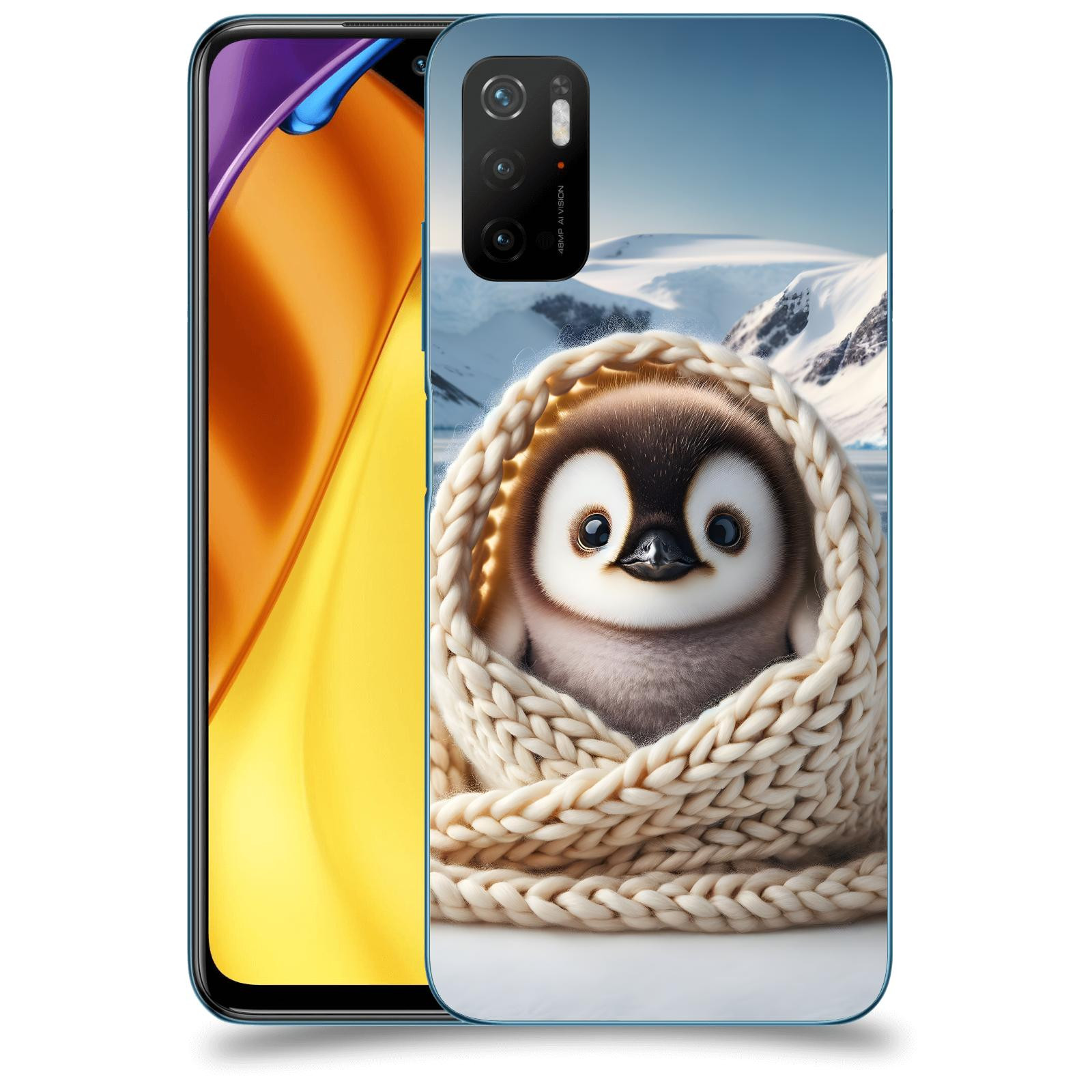 ACOVER Kryt na mobil Xiaomi Poco M3 Pro 5G - Tučňák