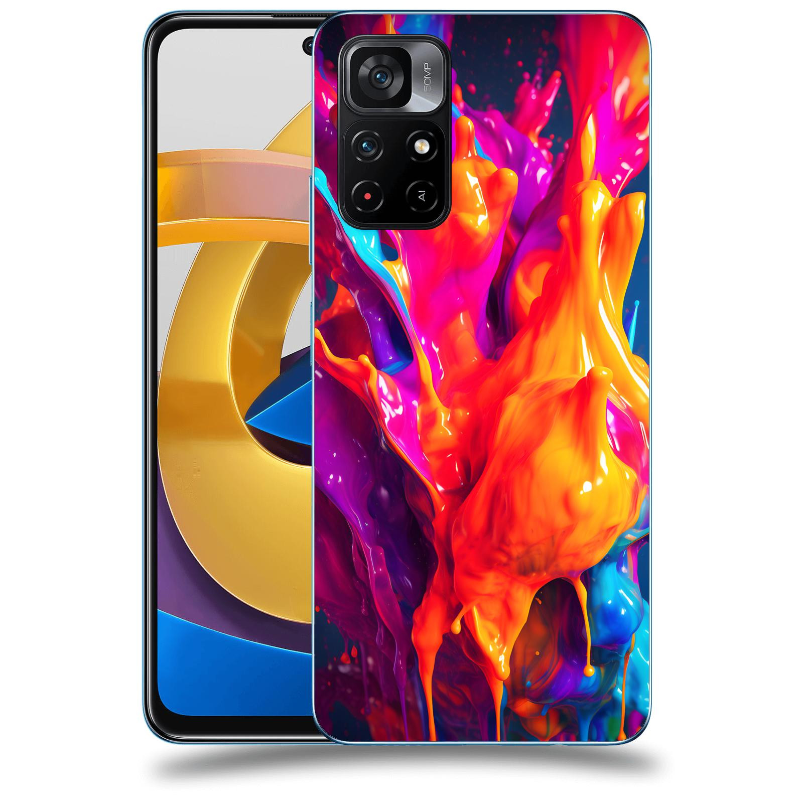 ACOVER Kryt na mobil Xiaomi Poco M4 Pro - Beautiful Liquid I