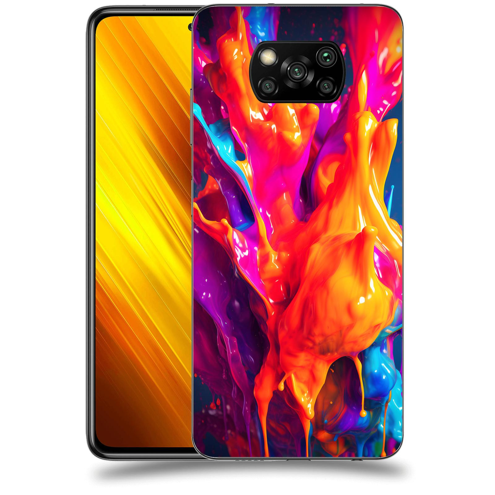ACOVER Kryt na mobil Xiaomi Poco X3 - Beautiful Liquid I