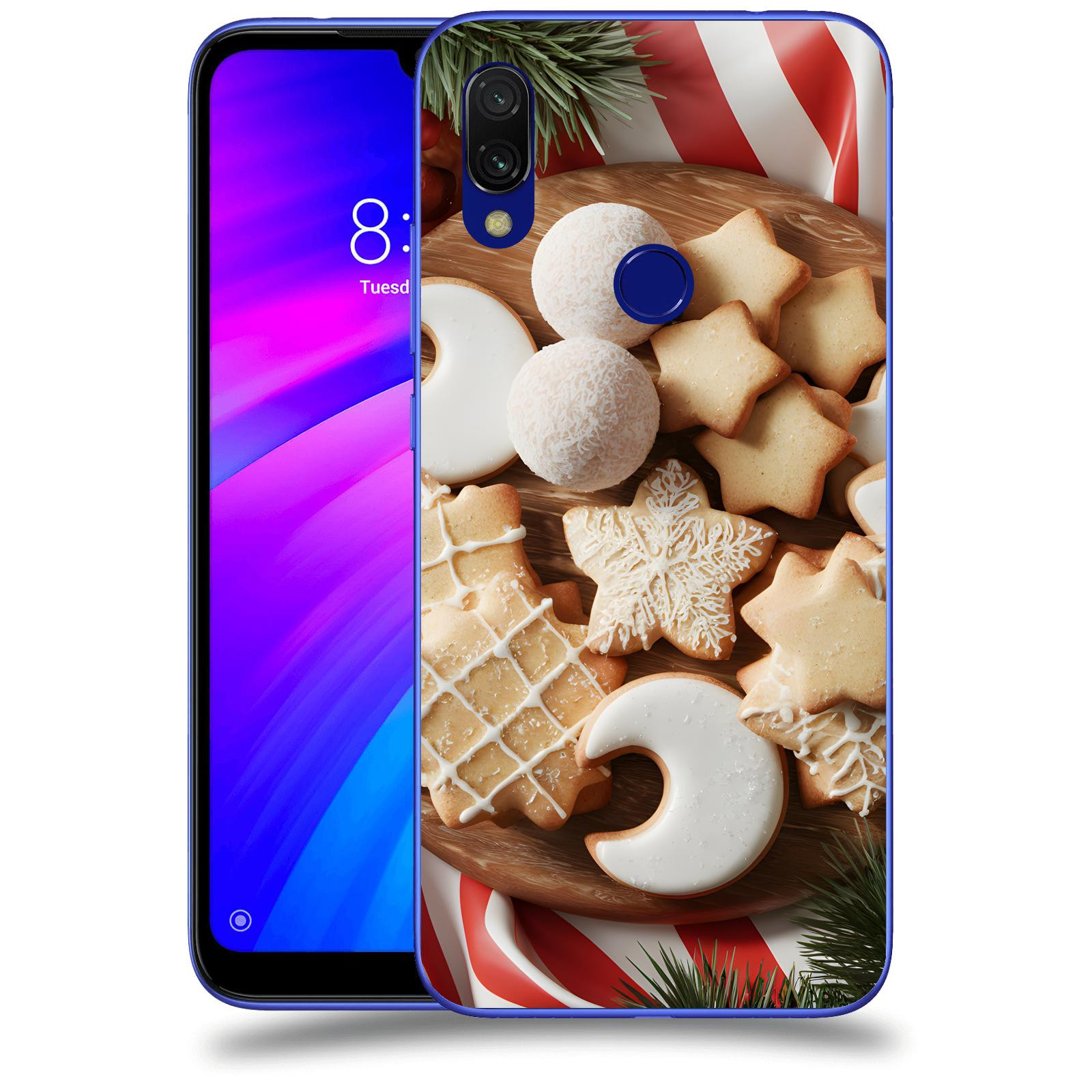 ACOVER Kryt na mobil Xiaomi Redmi 7 - Vánoční cukroví 2