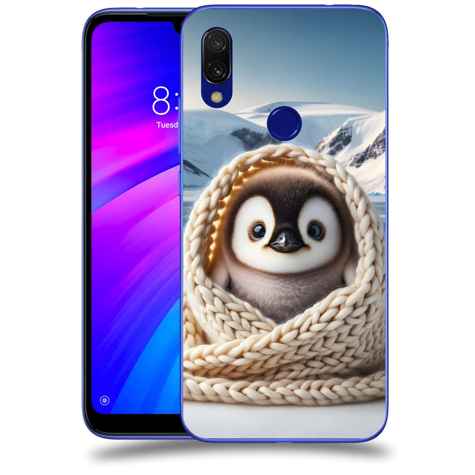 ACOVER Kryt na mobil Xiaomi Redmi 7 - Tučňák
