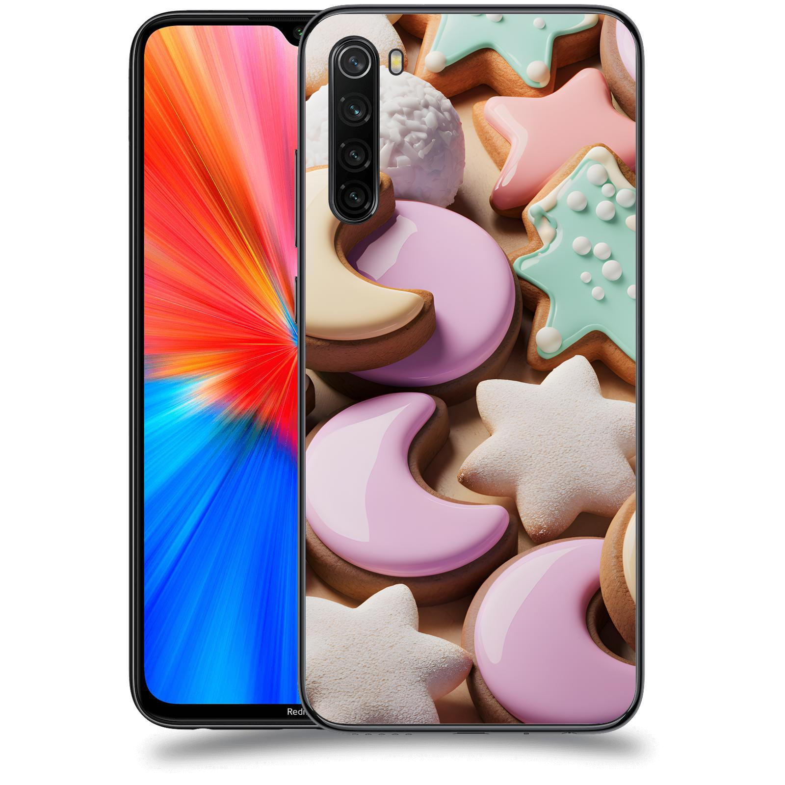 ACOVER Kryt na mobil Xiaomi Redmi Note 8 - Vánoční cukroví