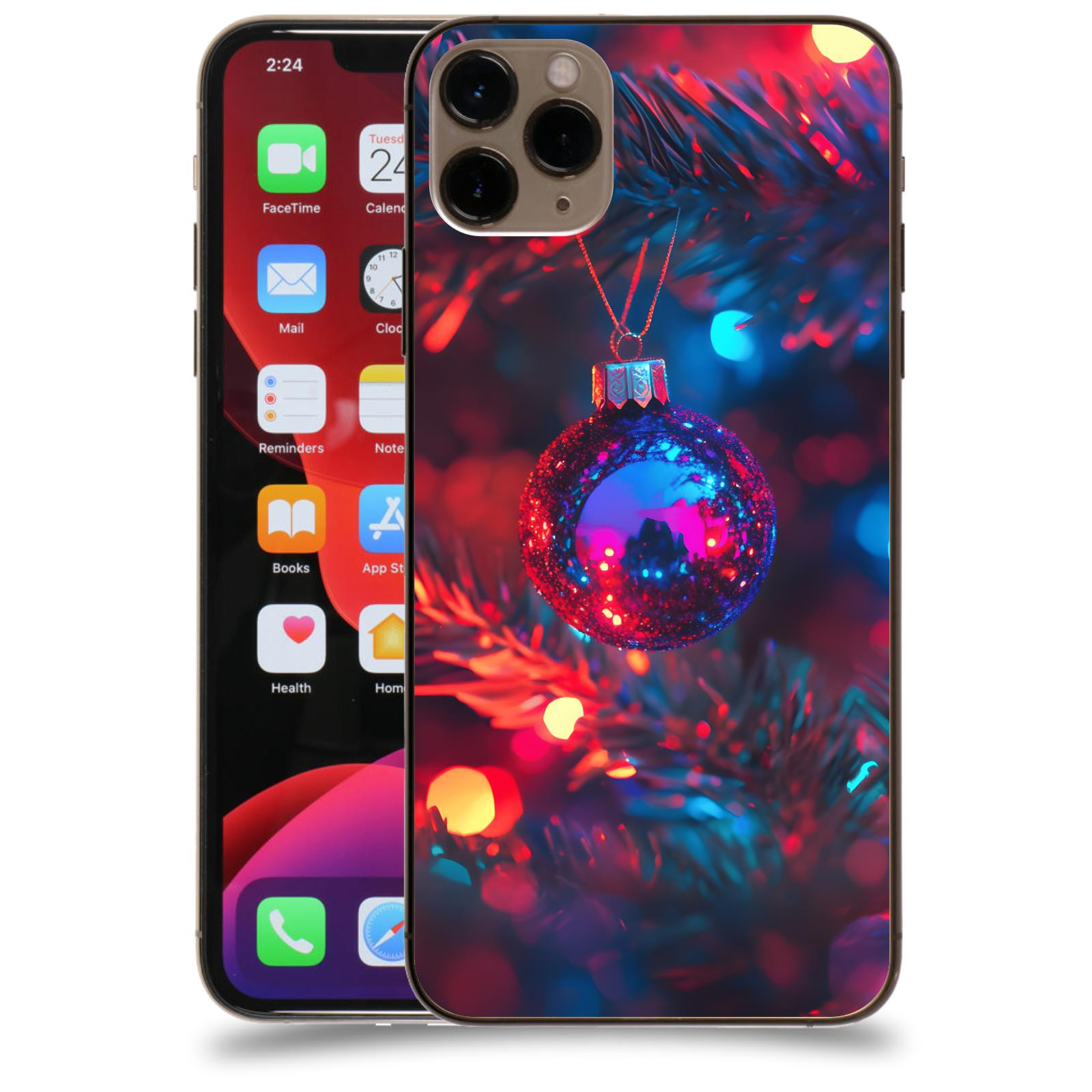 ACOVER Kryt na mobil Apple iPhone 11 Pro Max - Vánoční ozdoba