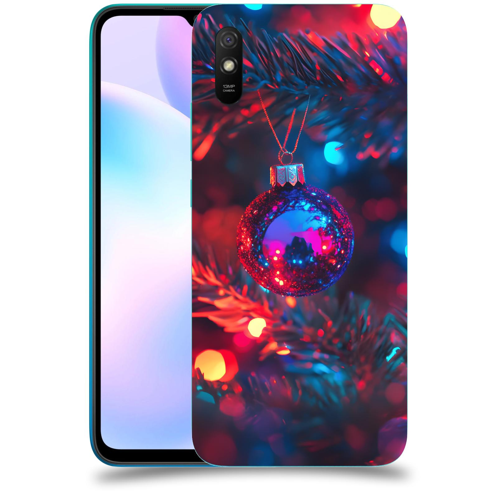 ACOVER Kryt na mobil Xiaomi Redmi 9AT - Vánoční ozdoba
