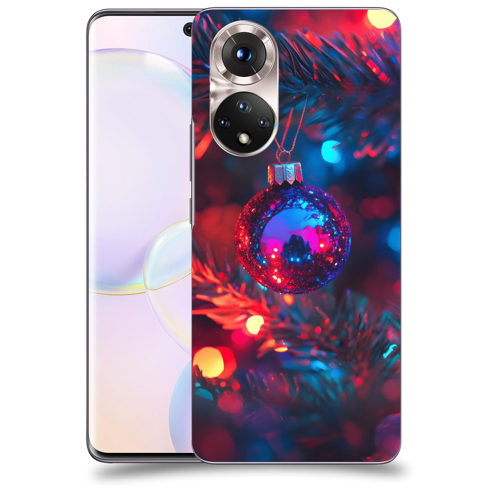 ACOVER Kryt na mobil Honor 50 5G - Vánoční ozdoba