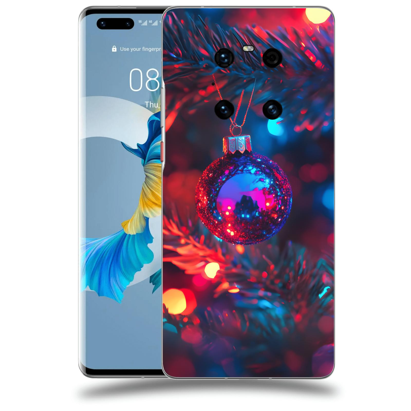 ACOVER Kryt na mobil Huawei Mate 40 Pro - Vánoční ozdoba