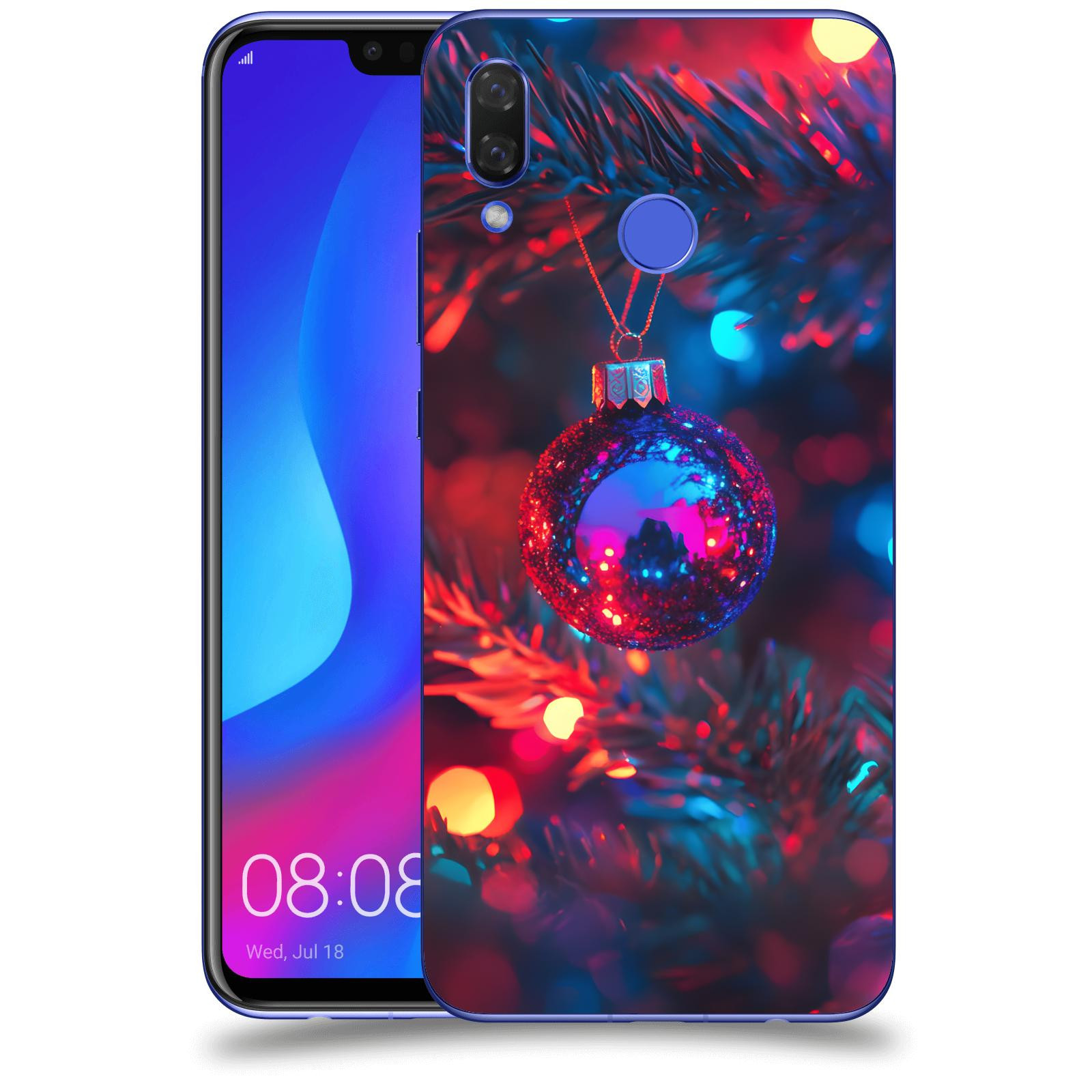 ACOVER Kryt na mobil Huawei Nova 3 - Vánoční ozdoba