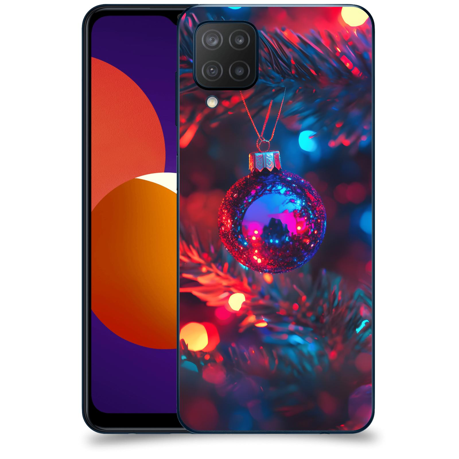 ACOVER Kryt na mobil Samsung Galaxy M12 M127F - Vánoční ozdoba