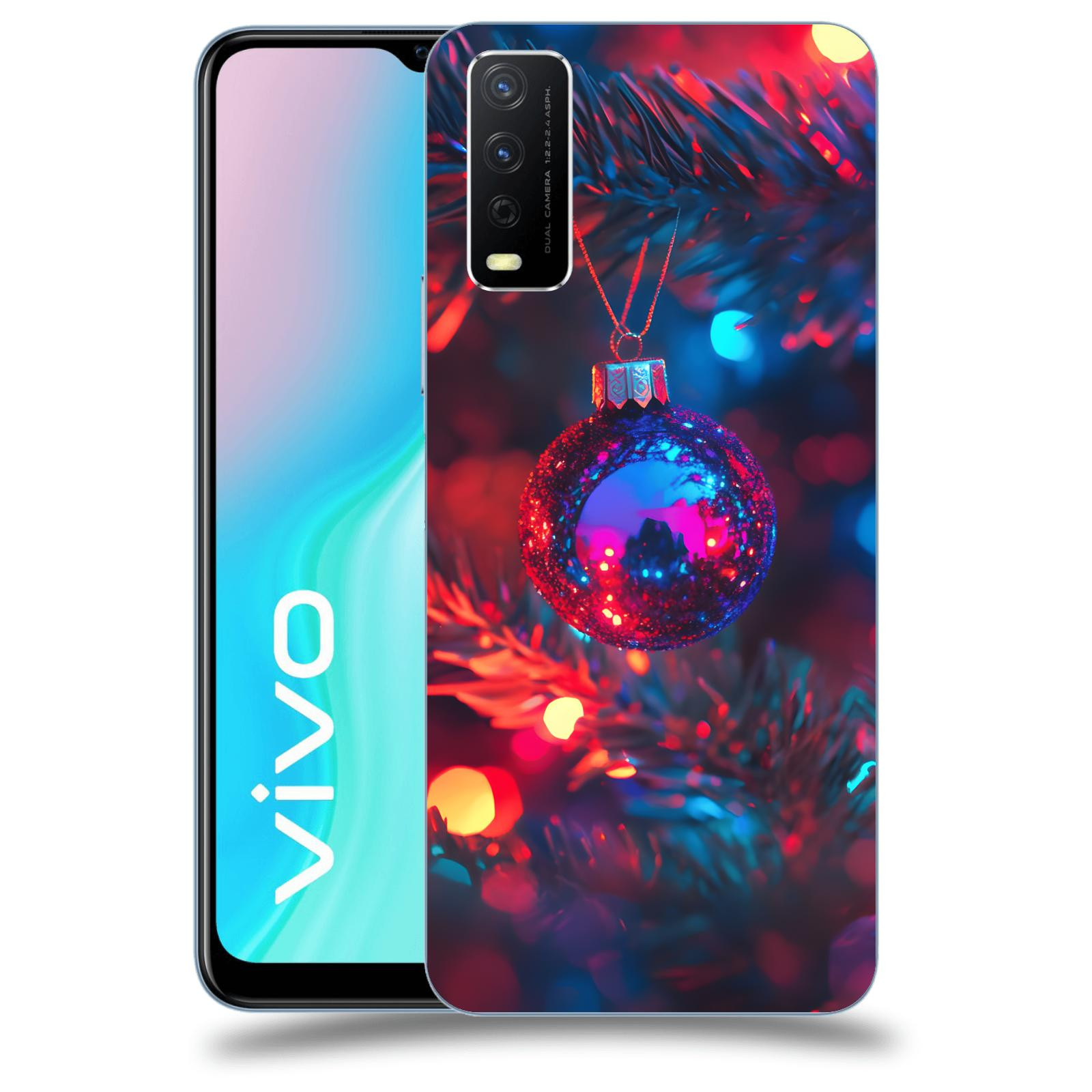 ACOVER Kryt na mobil Vivo Y11s - Vánoční ozdoba