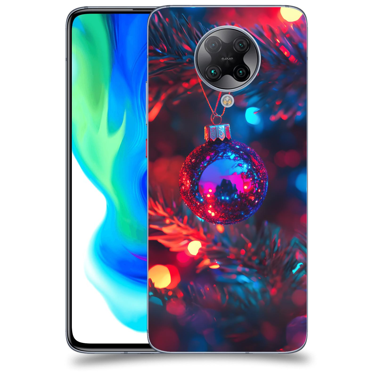 ACOVER Kryt na mobil Xiaomi Poco F2 Pro - Vánoční ozdoba
