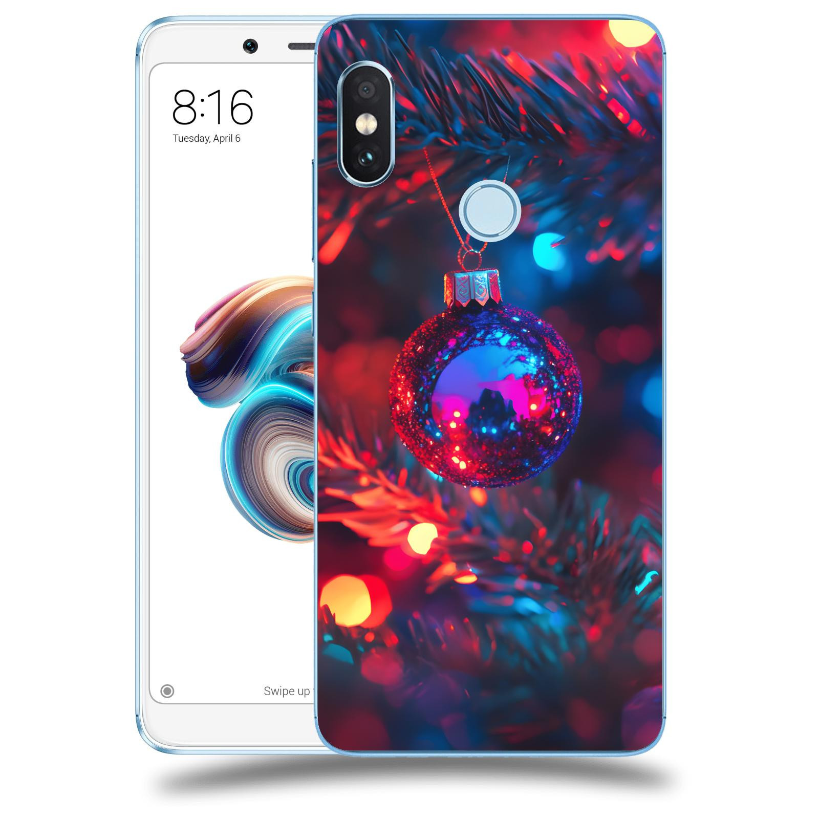 ACOVER Kryt na mobil Xiaomi Redmi Note 5 Global - Vánoční ozdoba