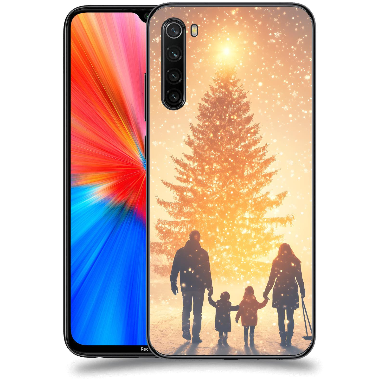 ACOVER Kryt na mobil Xiaomi Redmi Note 8 - Family at the Christmas tree