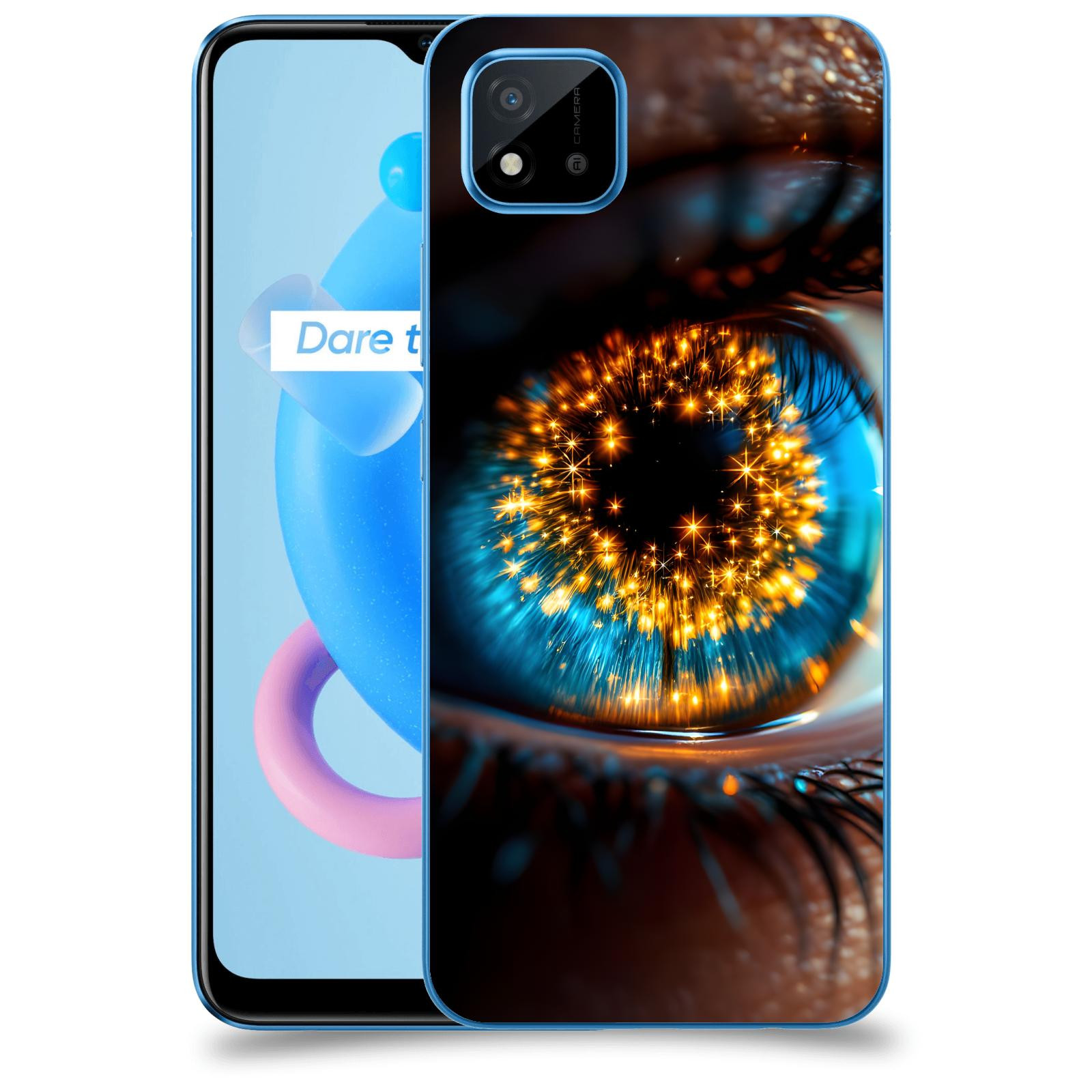 ACOVER Kryt na mobil Realme C11 (2021) - Sparkle in the eye