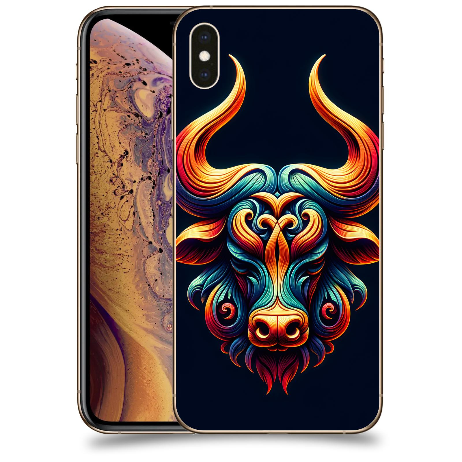 ACOVER Kryt na mobil Apple iPhone XS Max - Býk