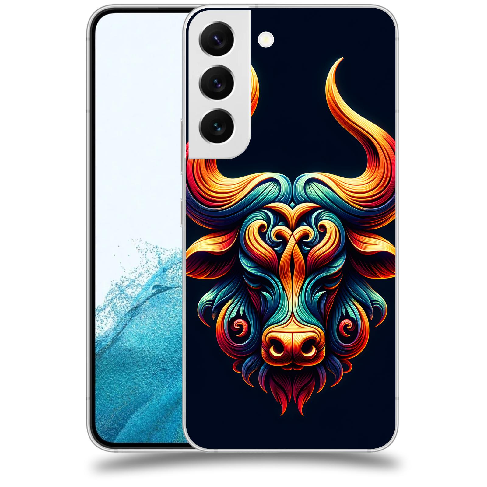 ACOVER Kryt na mobil Samsung Galaxy S22 5G - Býk