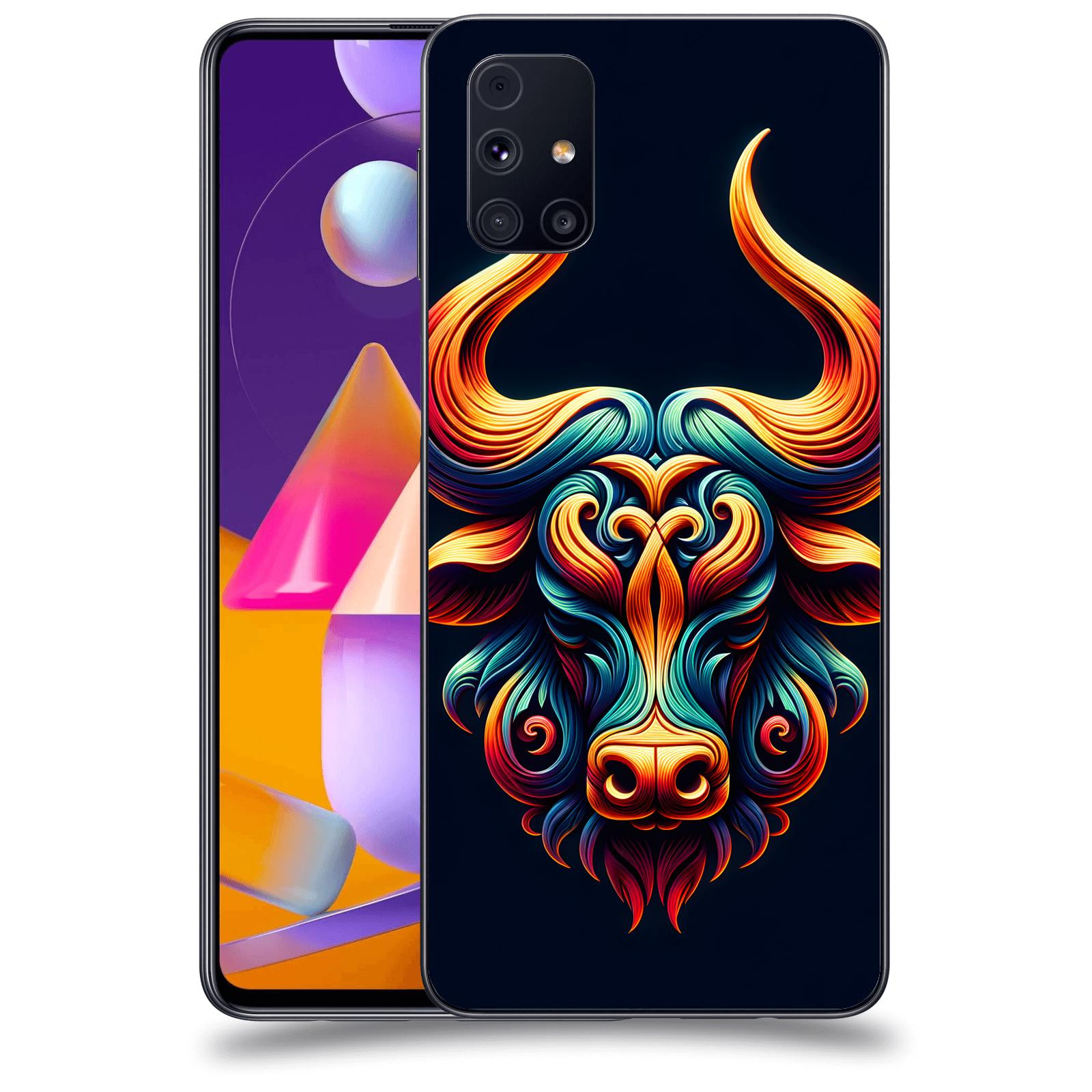 ACOVER Kryt na mobil Samsung Galaxy M31s - Býk