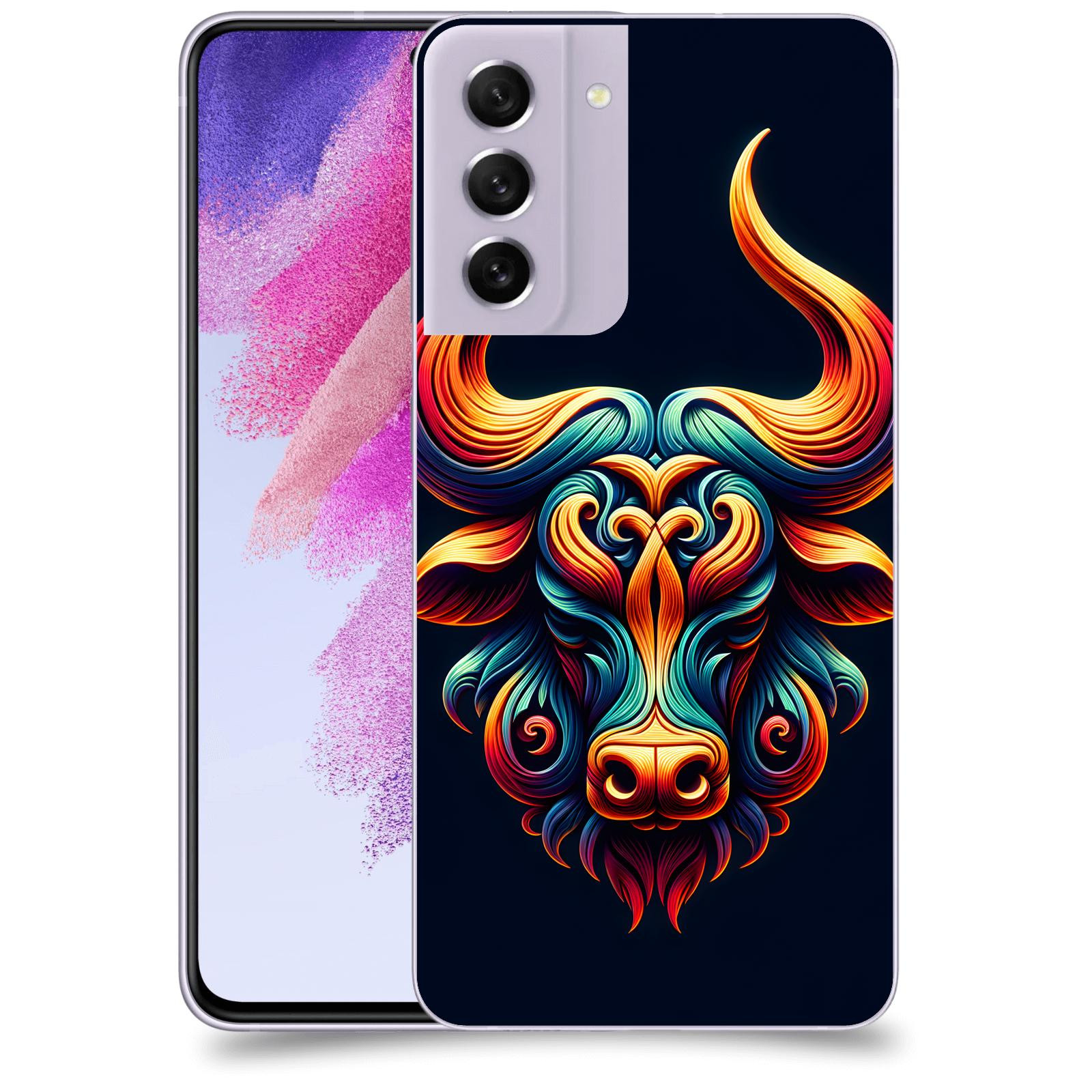 ACOVER Kryt na mobil Samsung Galaxy S21 FE 5G - Býk