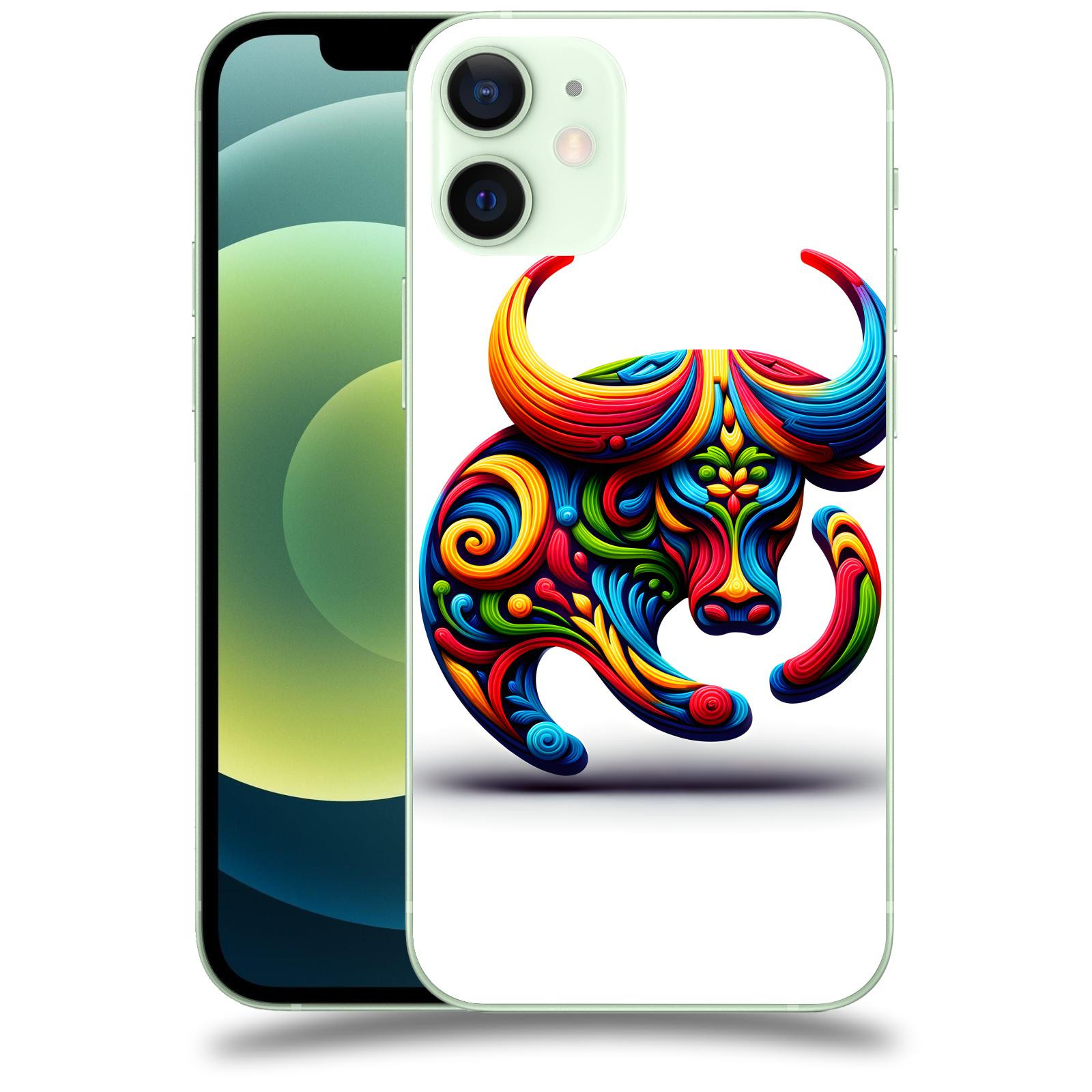 ACOVER Kryt na mobil Apple iPhone 12 mini - Býk 2