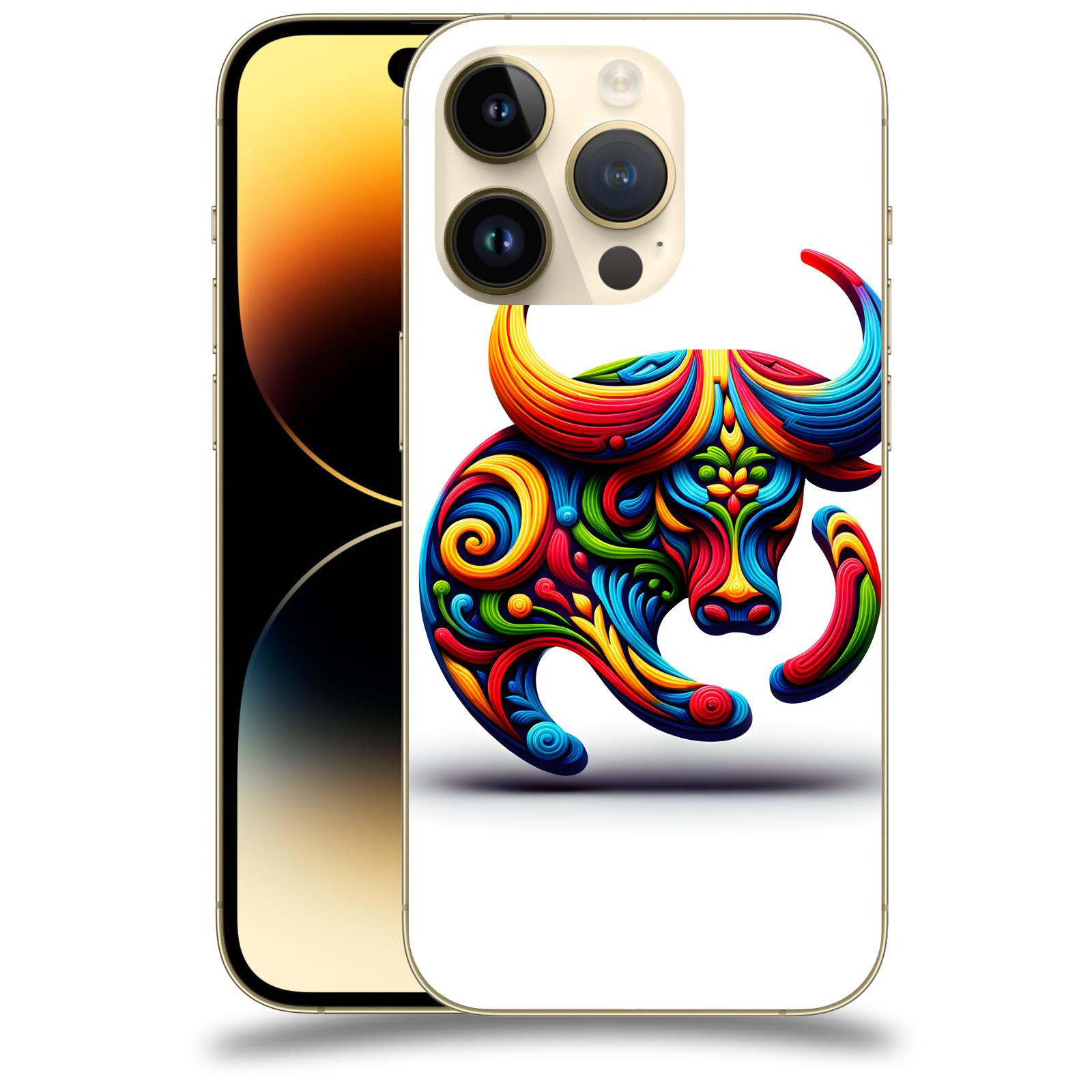 ACOVER Kryt na mobil Apple iPhone 14 Pro - Býk 2
