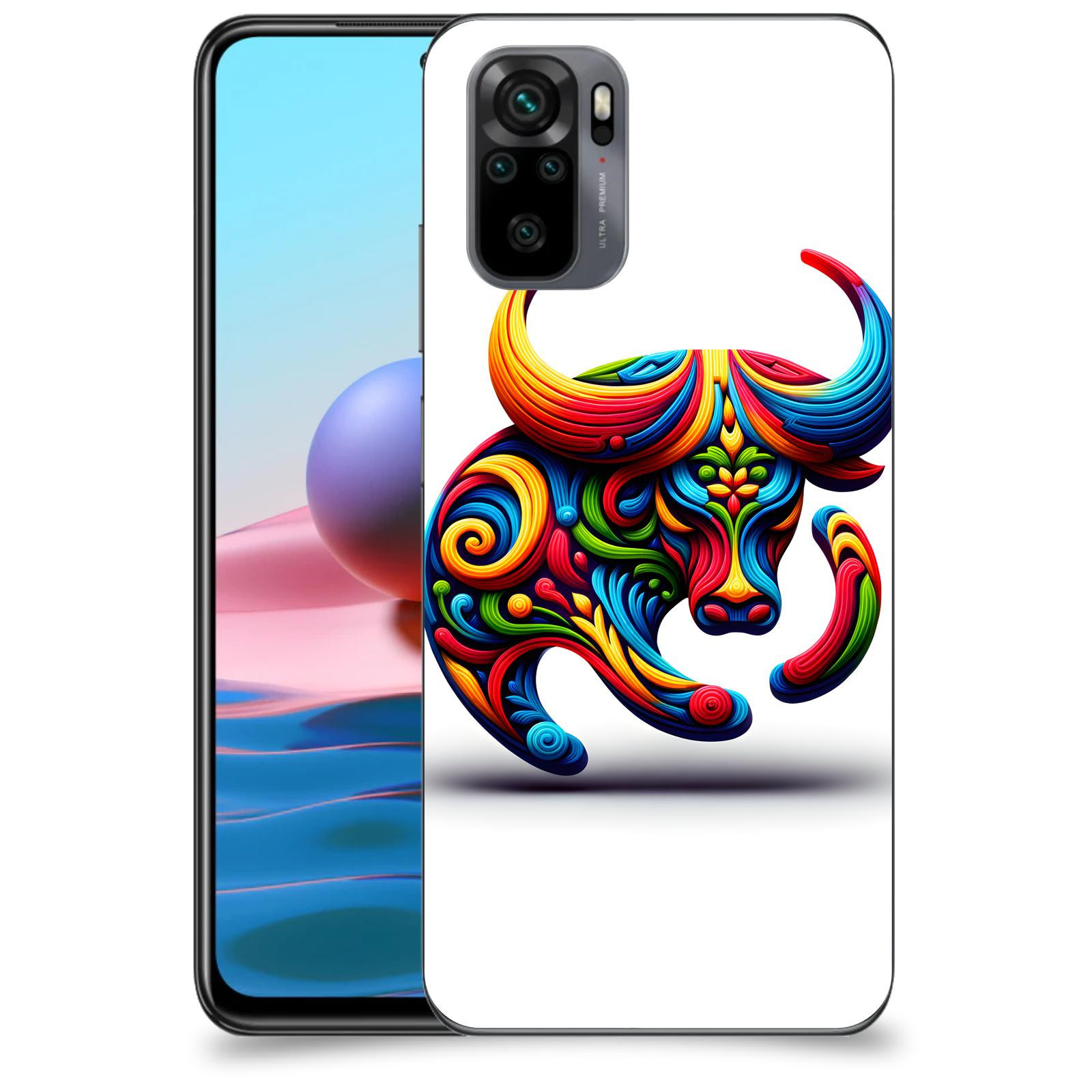 ACOVER Kryt na mobil Xiaomi Redmi Note 10 - Býk 2
