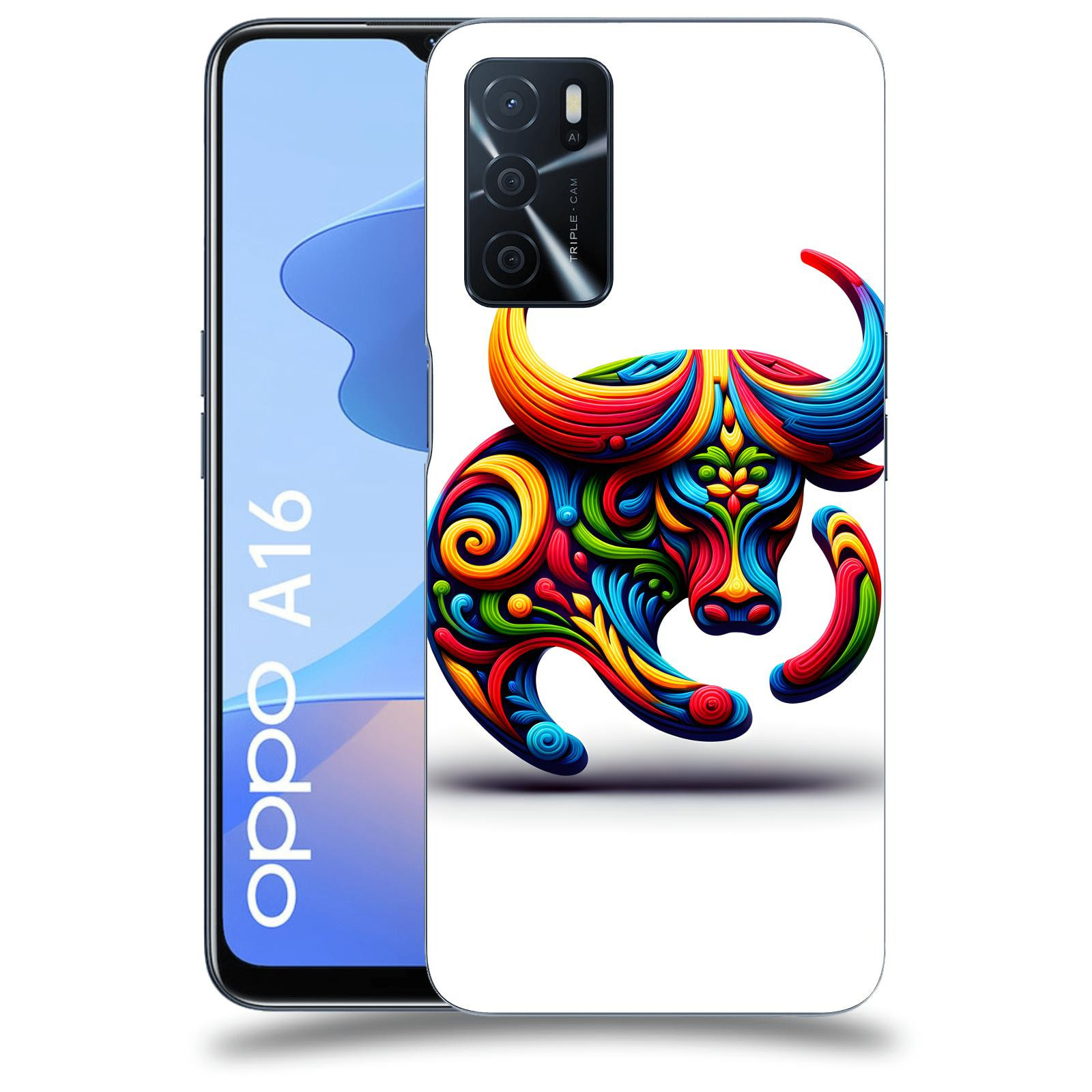 ACOVER Kryt na mobil OPPO A16 - Býk 2
