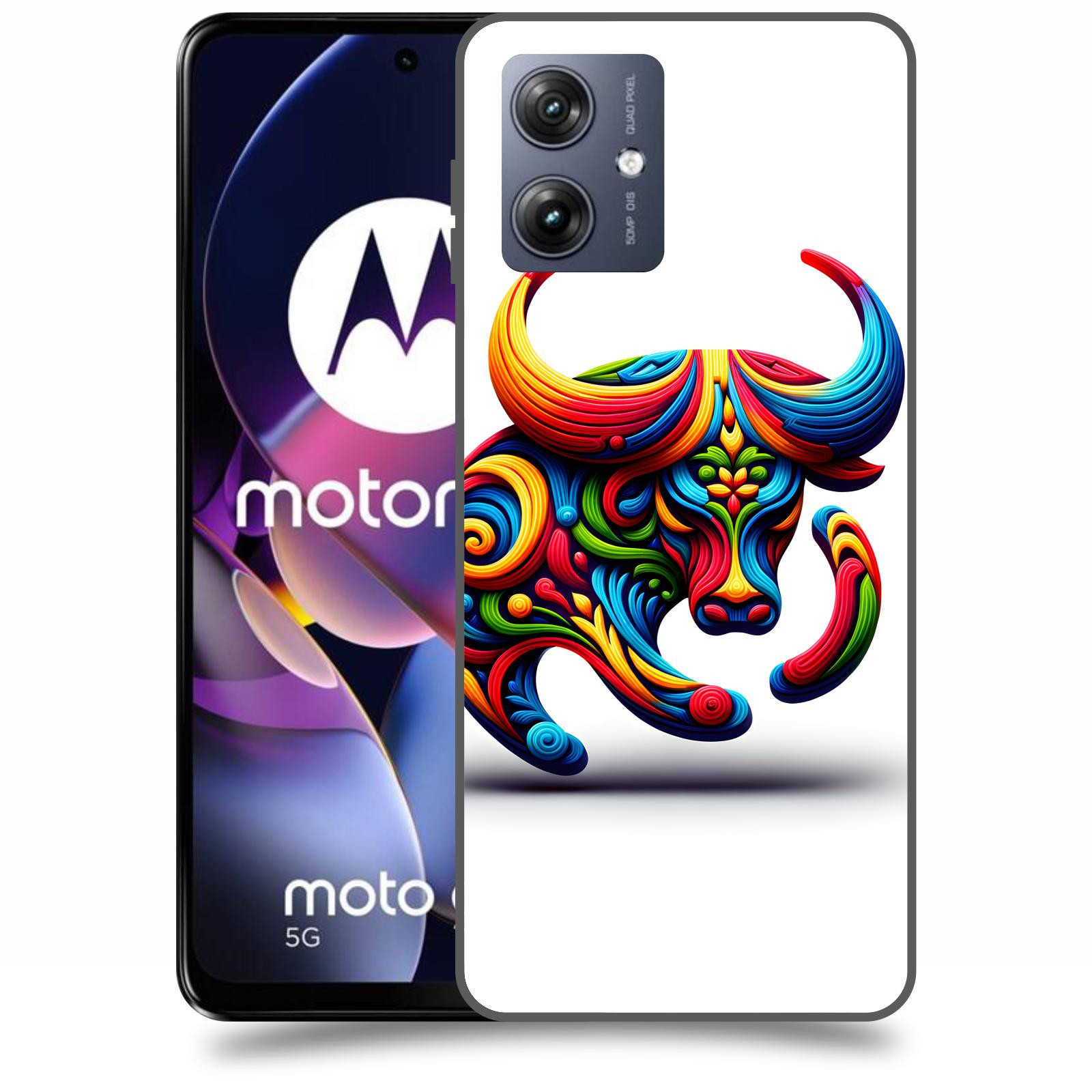 ACOVER Kryt na mobil Motorola Moto G54 5G - Býk 2