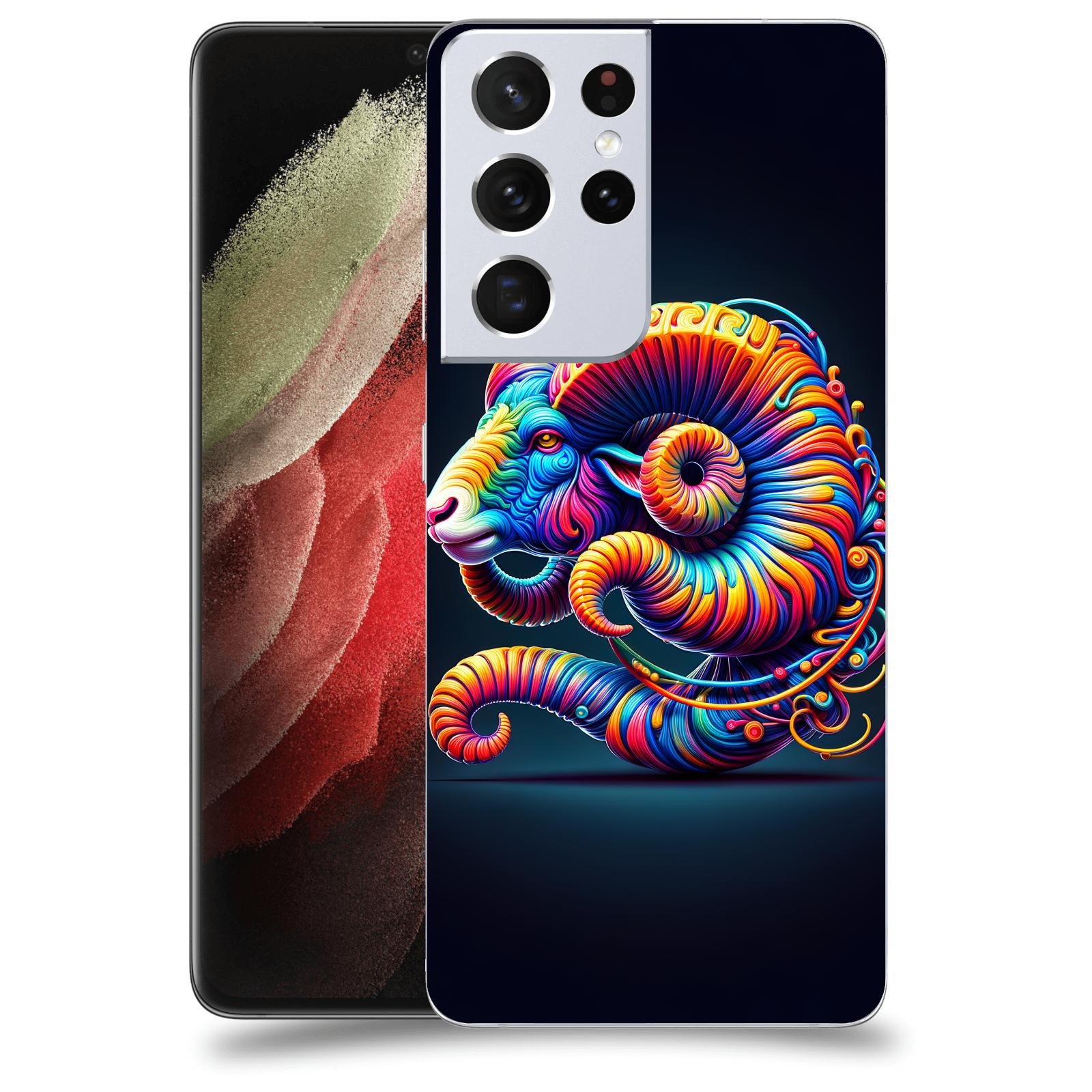 ACOVER Kryt na mobil Samsung Galaxy S21 Ultra 5G G998B - Beran