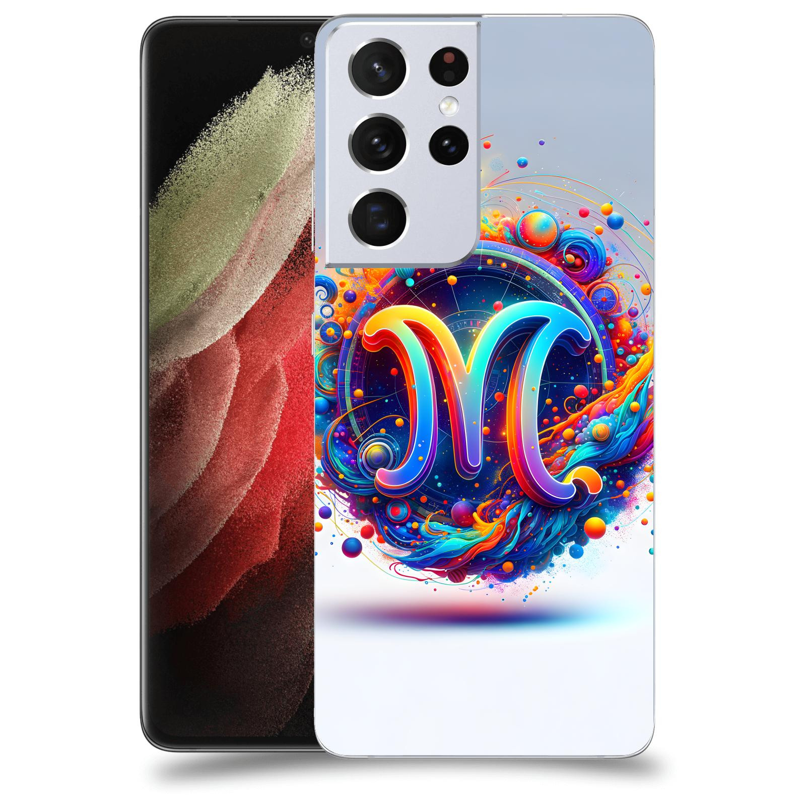 ACOVER Kryt na mobil Samsung Galaxy S21 Ultra 5G G998B - Panna
