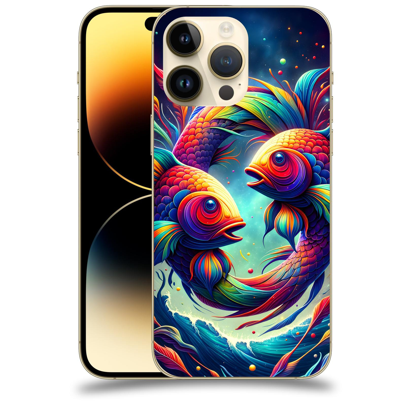 ACOVER Kryt na mobil Apple iPhone 14 Pro Max - Ryby