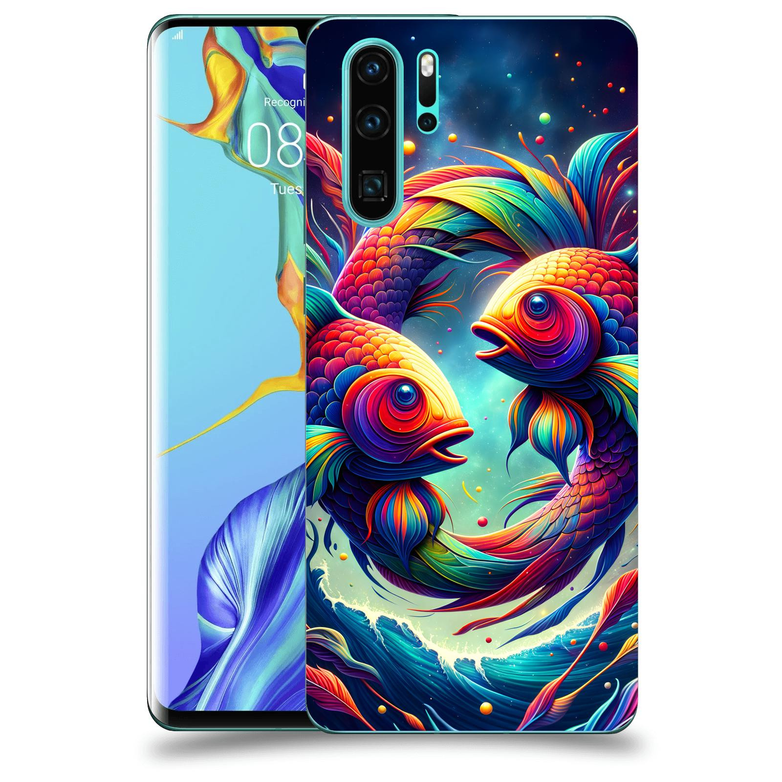 ACOVER Kryt na mobil Huawei P30 Pro - Ryby
