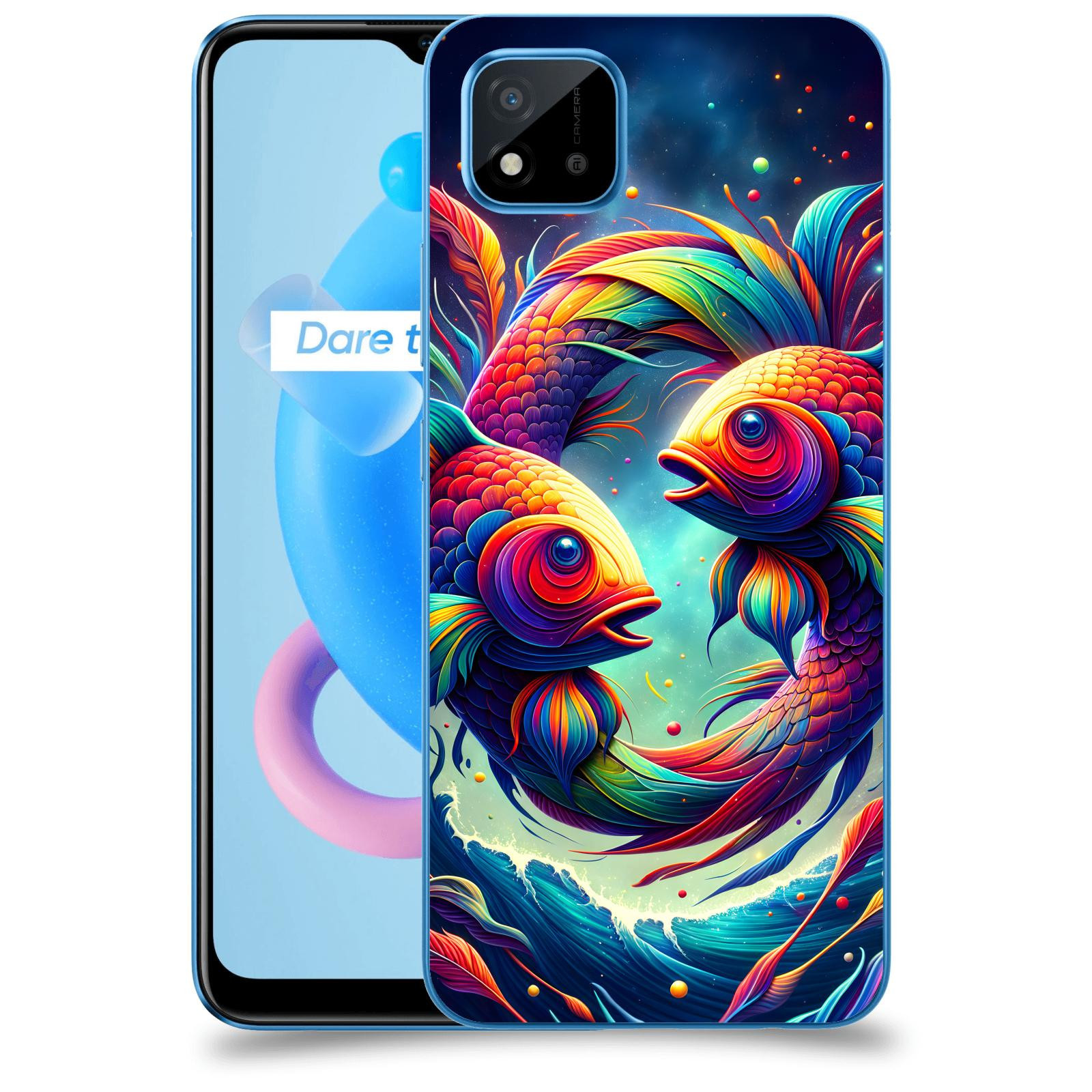 ACOVER Kryt na mobil Realme C11 (2021) - Ryby