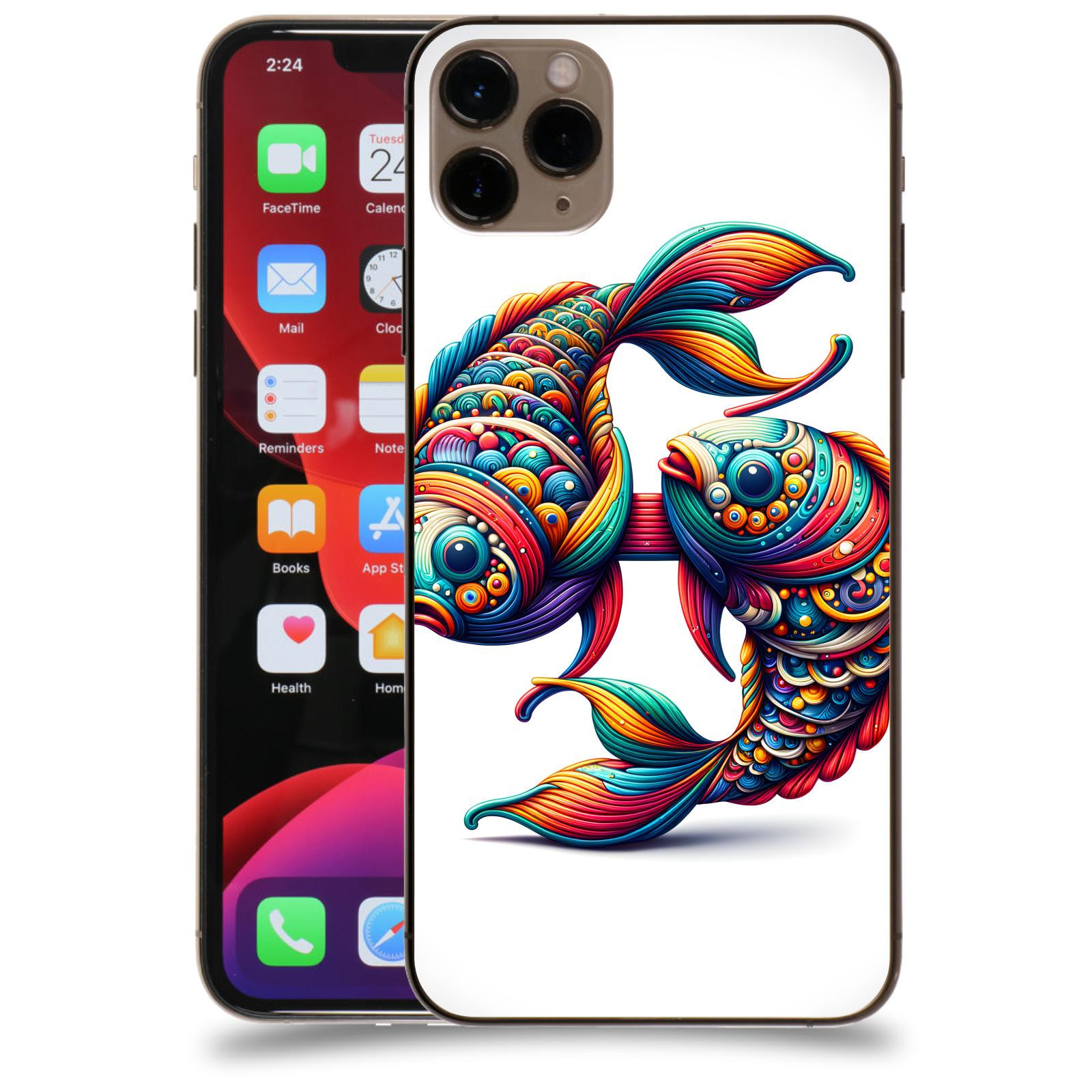 ACOVER Kryt na mobil Apple iPhone 11 Pro Max - Ryby 2