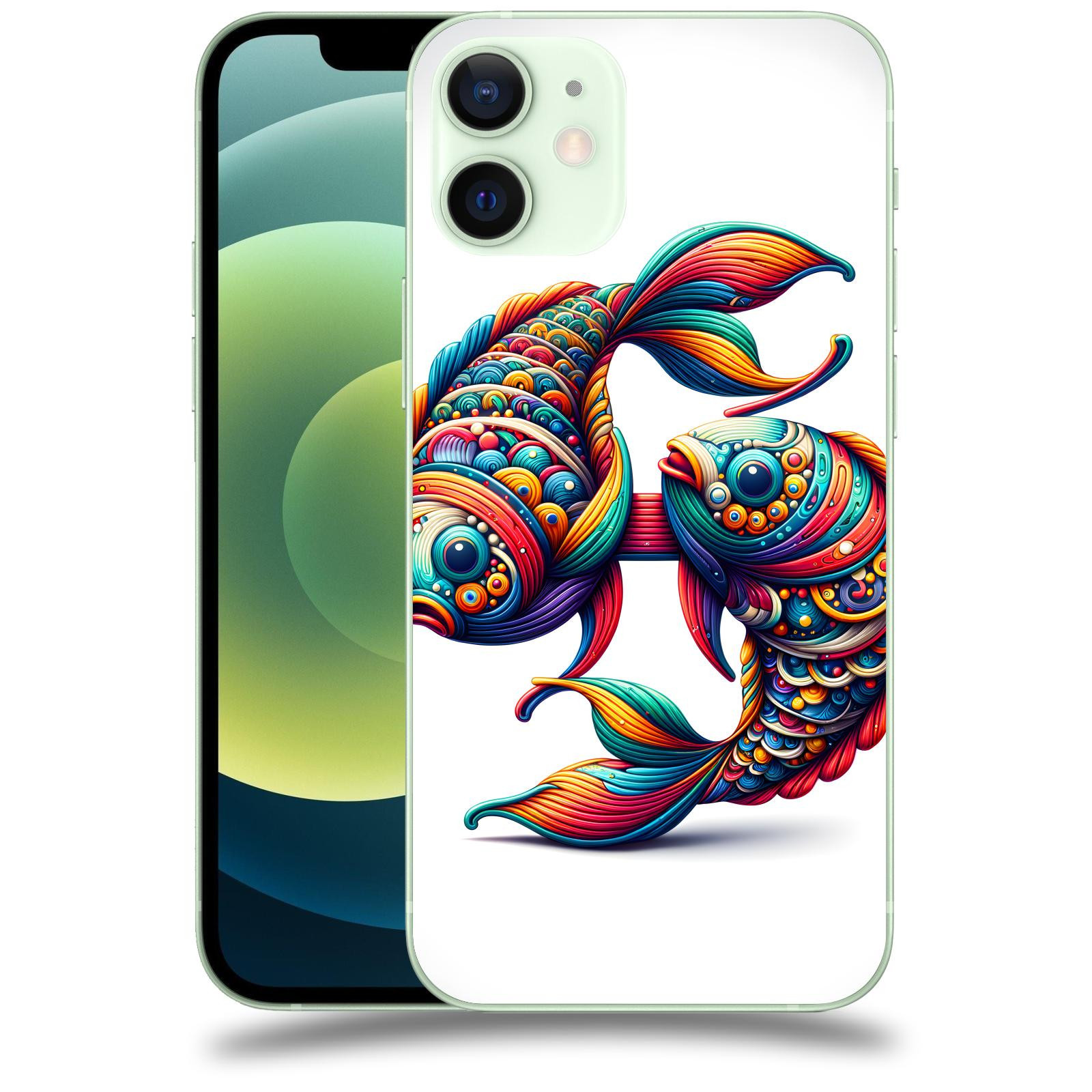 ACOVER Kryt na mobil Apple iPhone 12 mini - Ryby 2