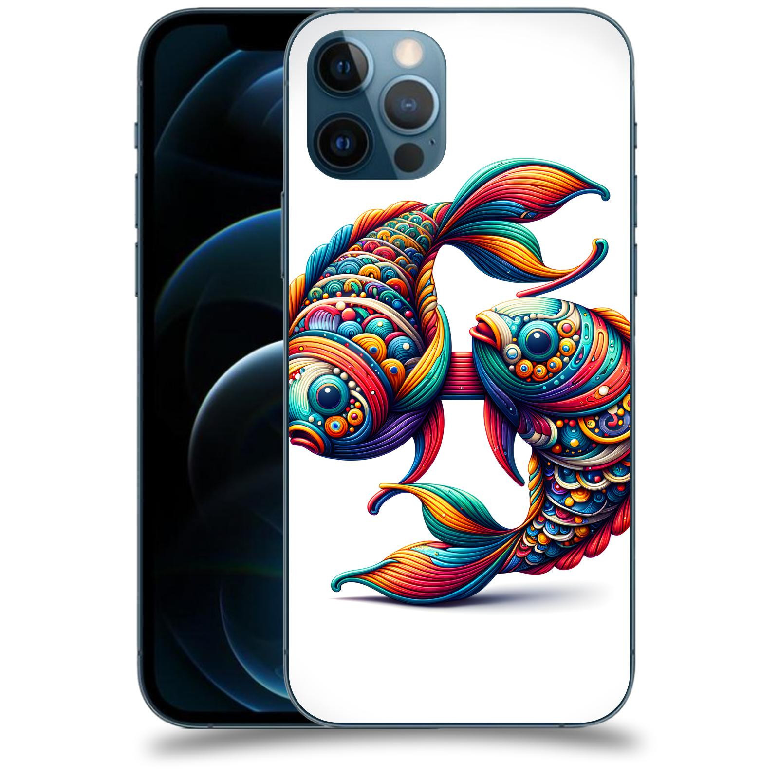 ACOVER Kryt na mobil Apple iPhone 12 Pro - Ryby 2