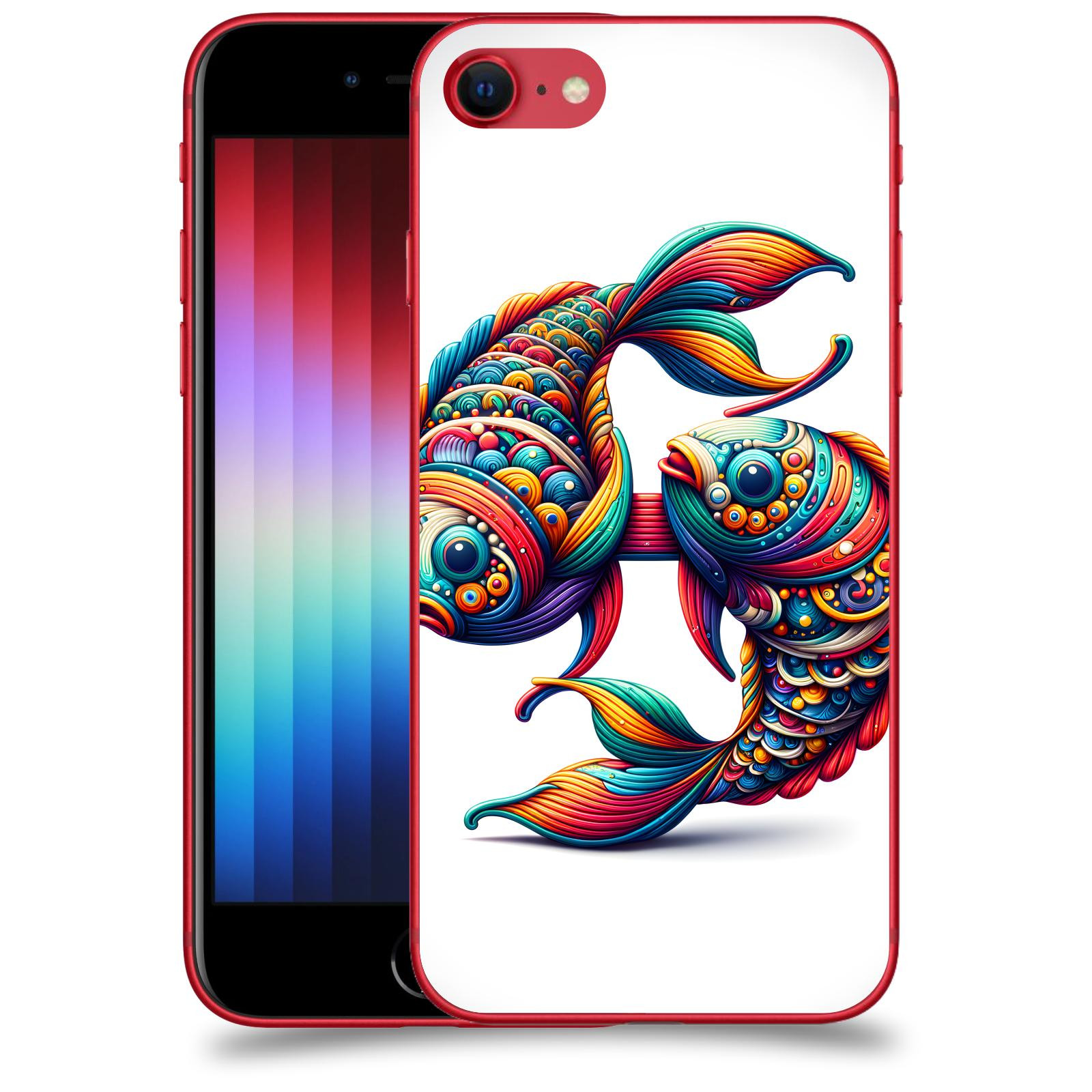 ACOVER Kryt na mobil Apple iPhone SE 2022 - Ryby 2