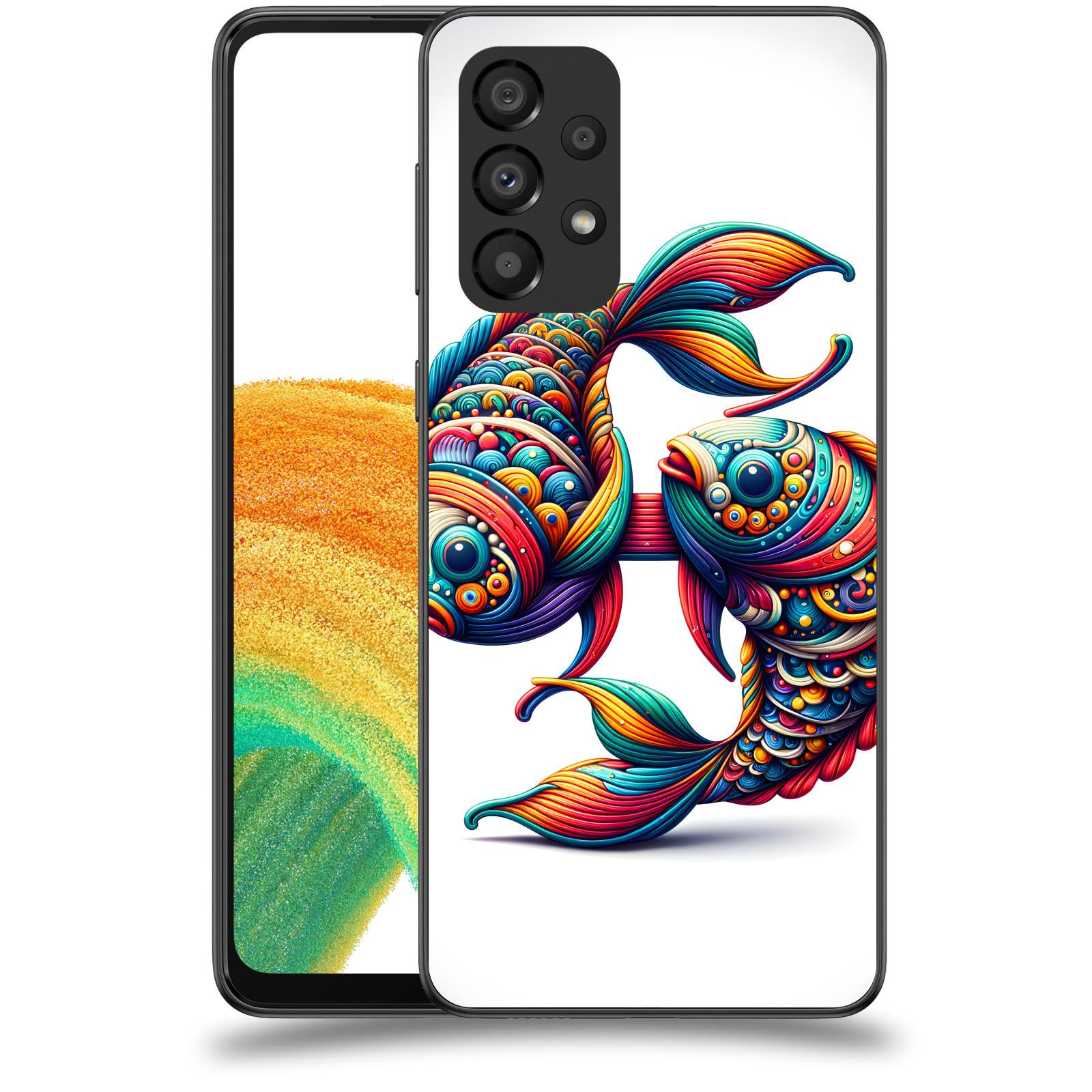 ACOVER Kryt na mobil Samsung Galaxy A33 5G A336 - Ryby 2