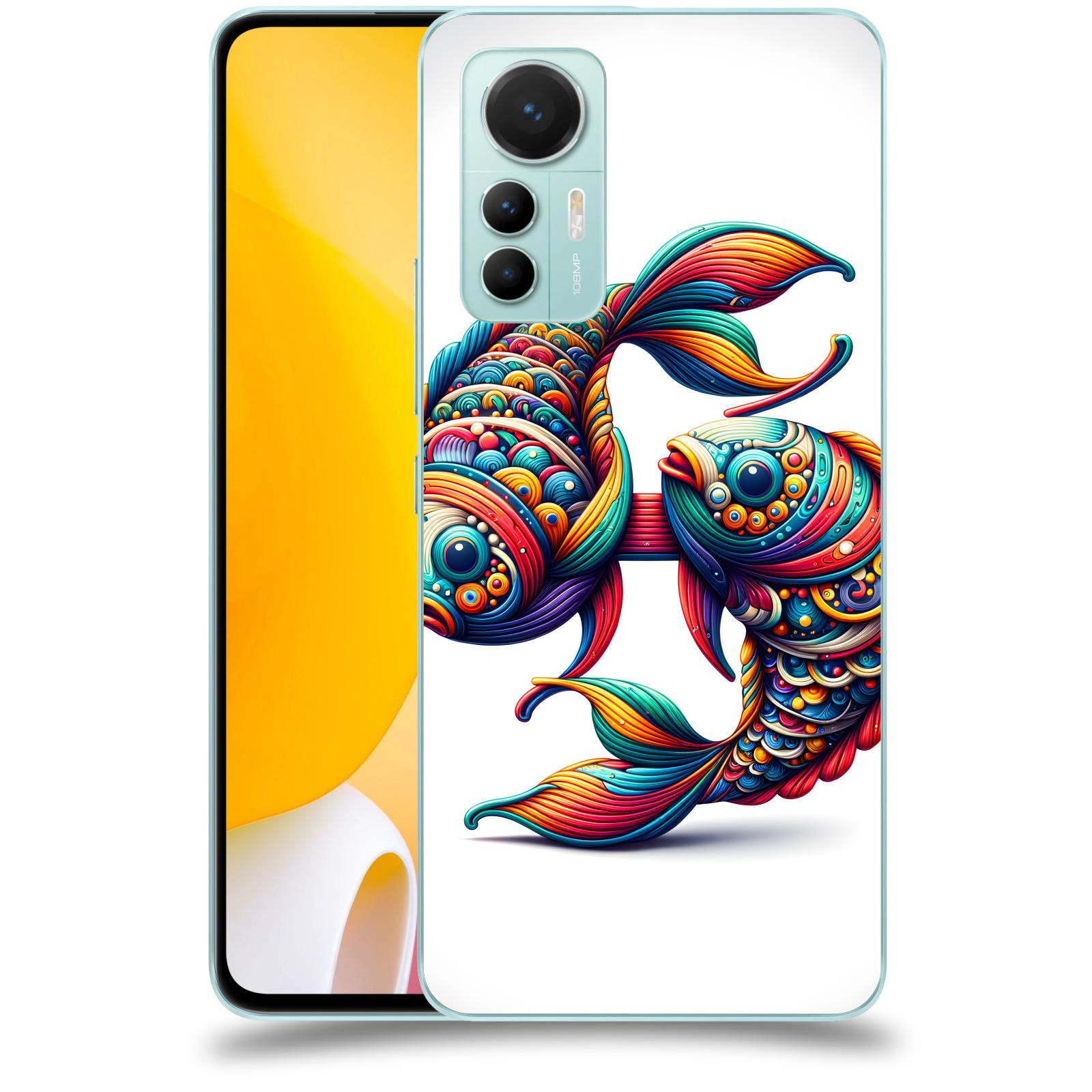 ACOVER Kryt na mobil Xiaomi 12 Lite - Ryby 2