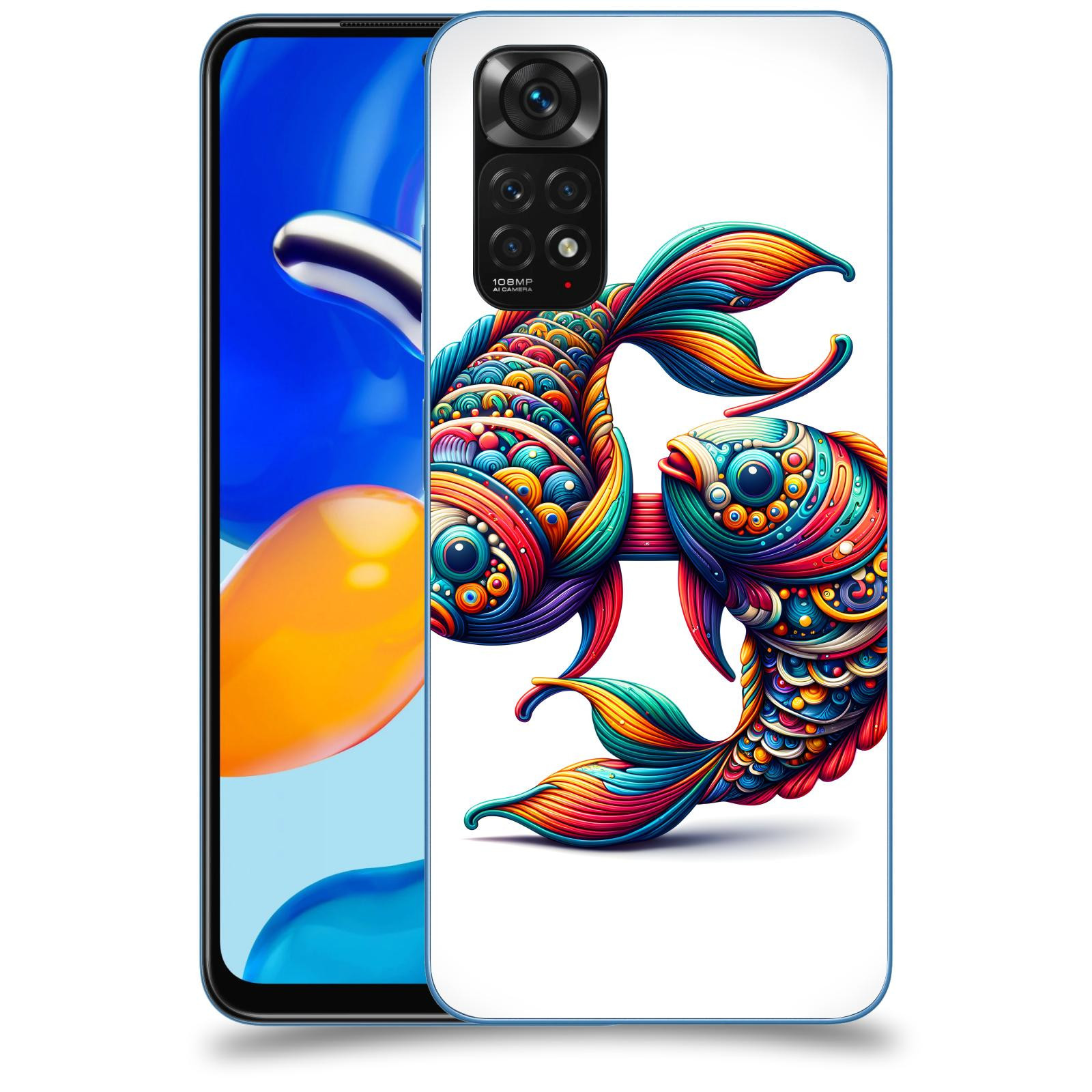 ACOVER Kryt na mobil Xiaomi Redmi Note 11S - Ryby 2