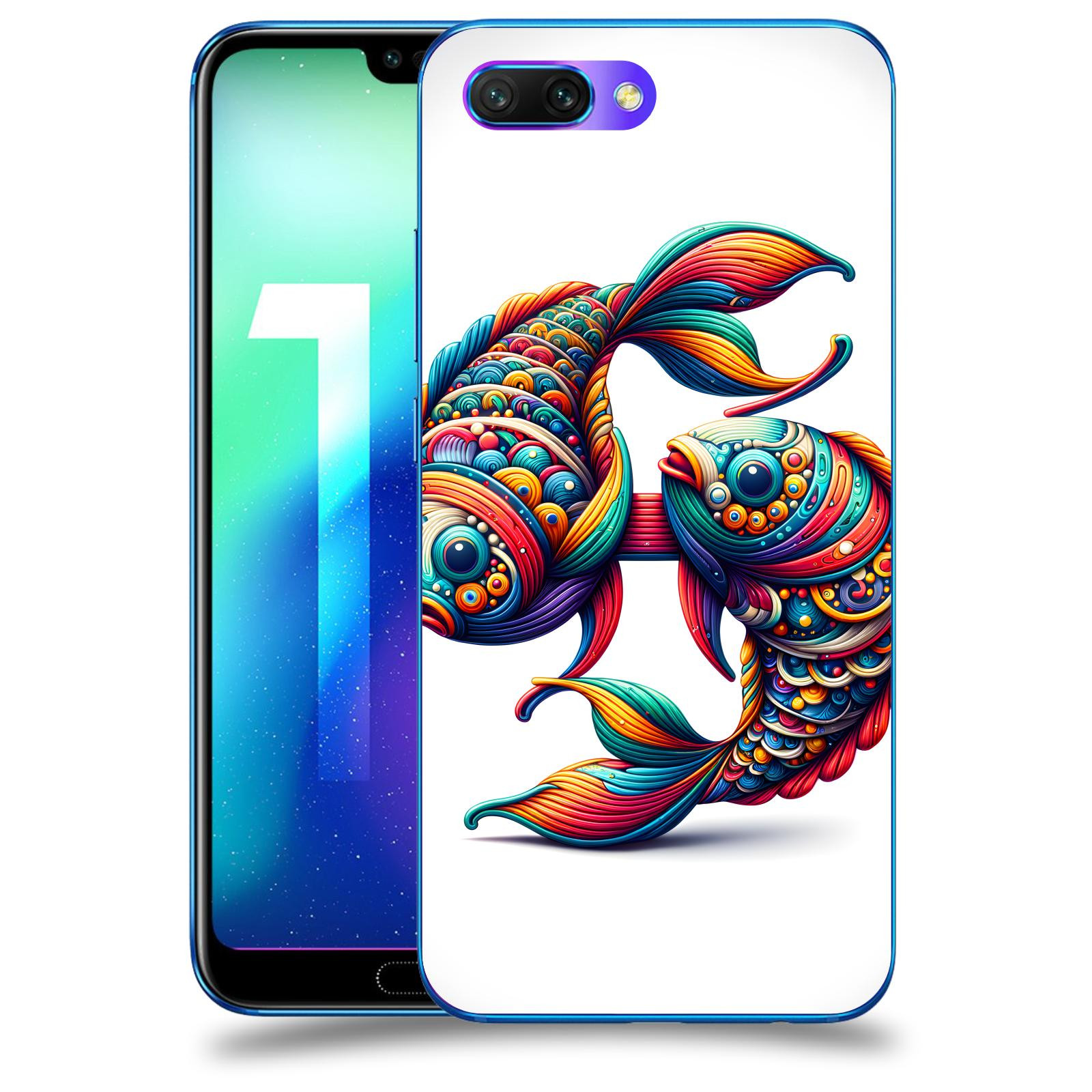 ACOVER Kryt na mobil Honor 10 - Ryby 2