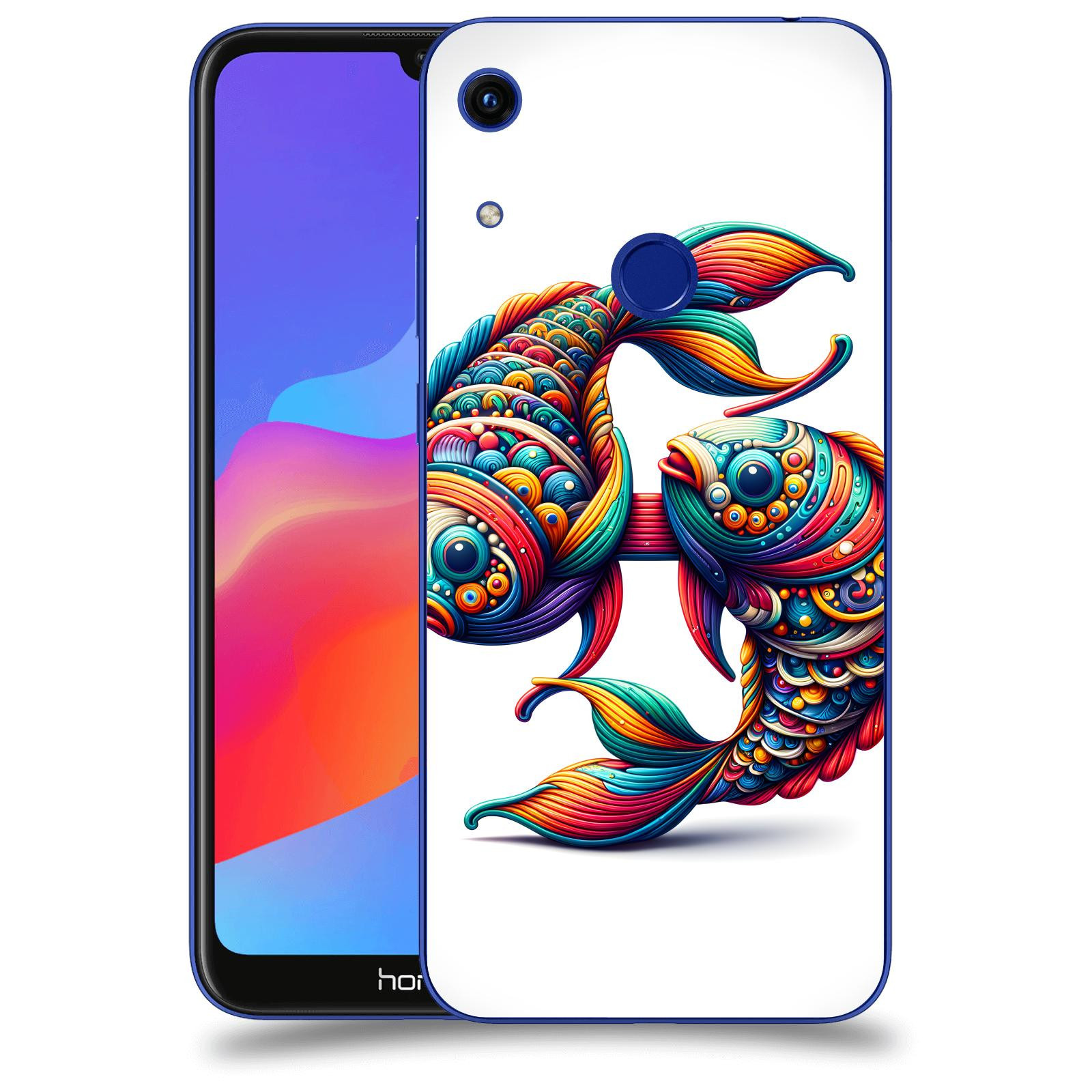 ACOVER Kryt na mobil Honor 8A - Ryby 2