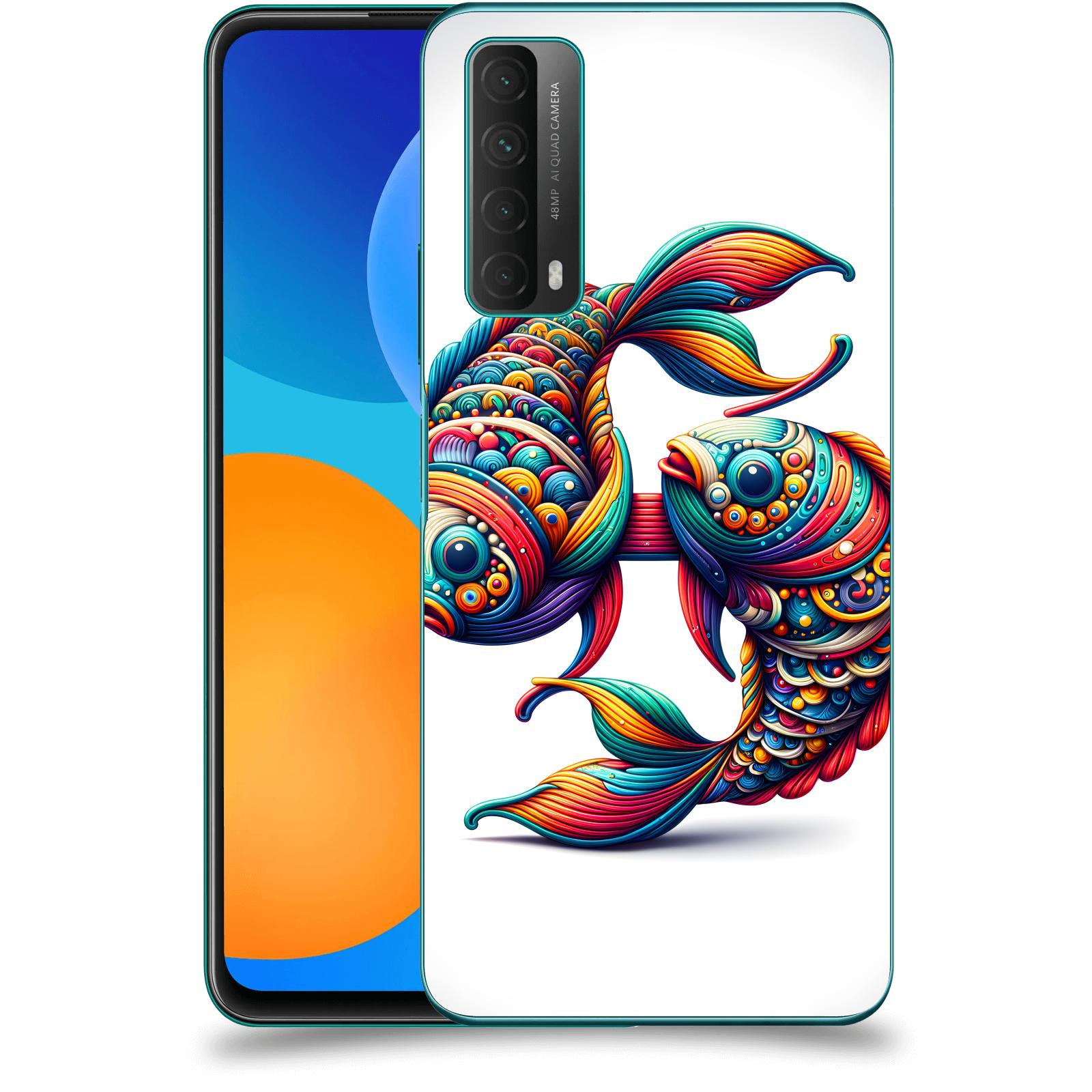 ACOVER Kryt na mobil Huawei P Smart 2021 - Ryby 2