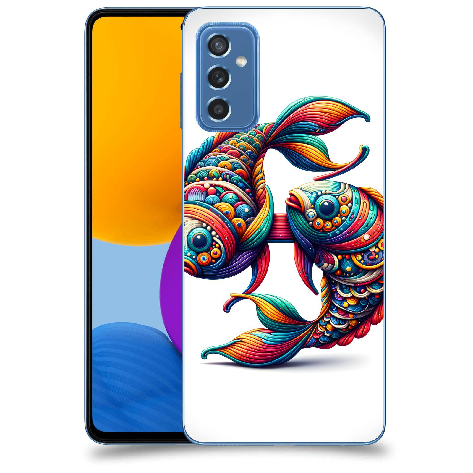 ACOVER Kryt na mobil Samsung Galaxy M52 5G - Ryby 2