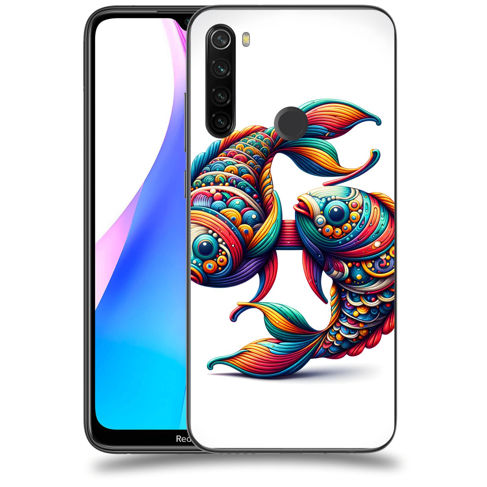 ACOVER Kryt na mobil Xiaomi Redmi Note 8T - Ryby 2