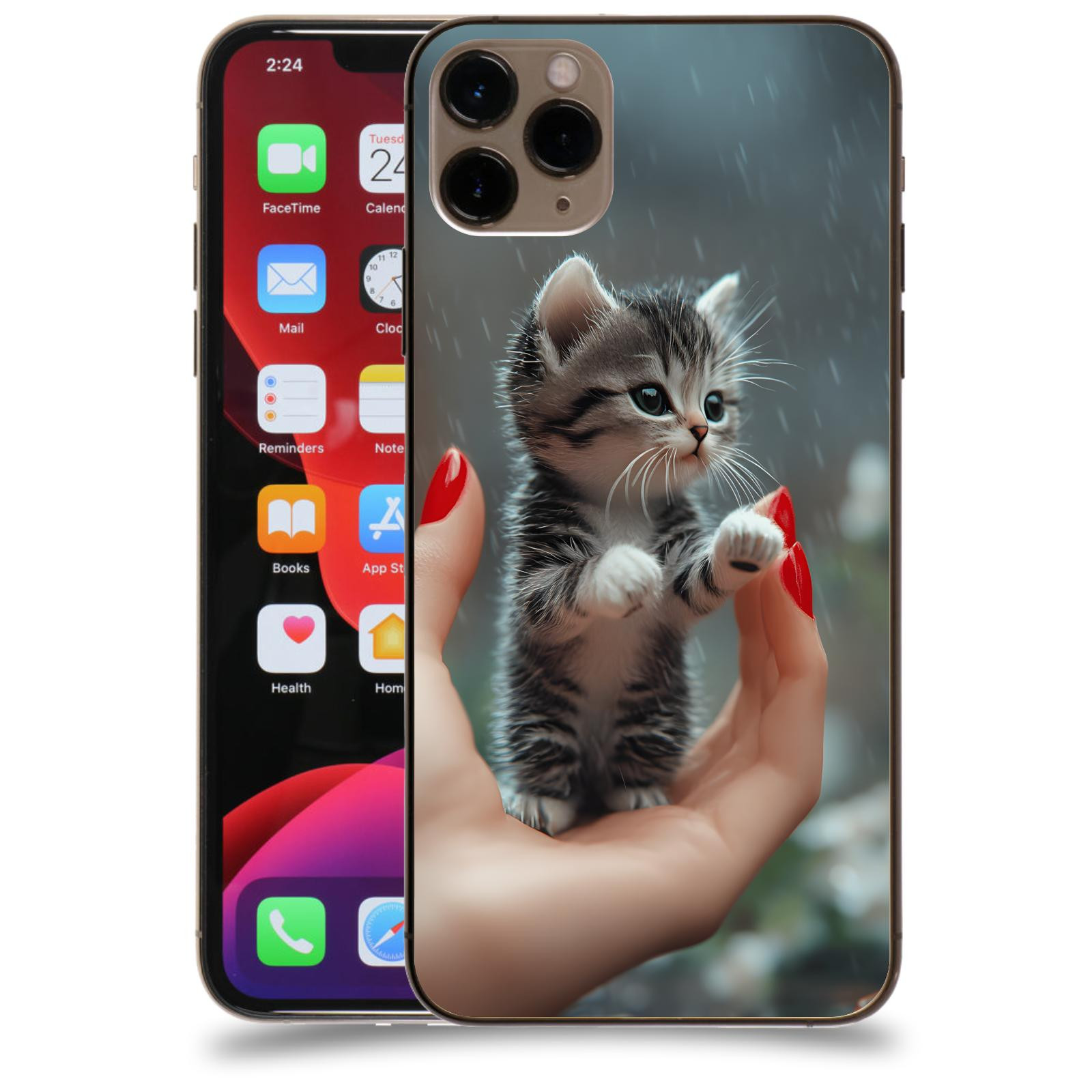 ACOVER Kryt na mobil Apple iPhone 11 Pro Max - Koťátko
