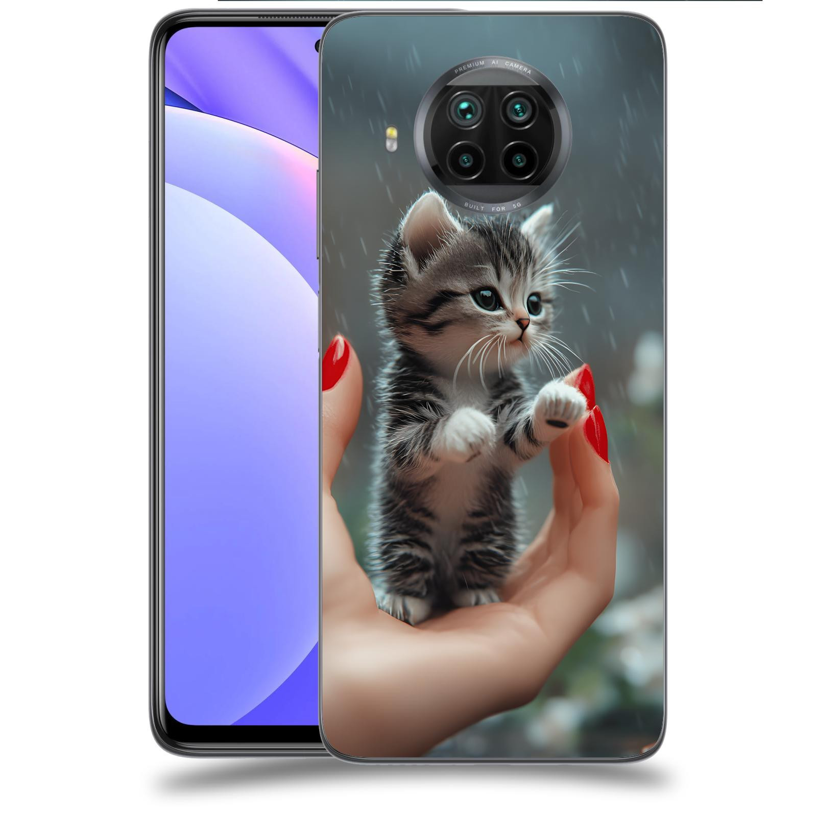 ACOVER Kryt na mobil Xiaomi Mi 10T Lite - Koťátko