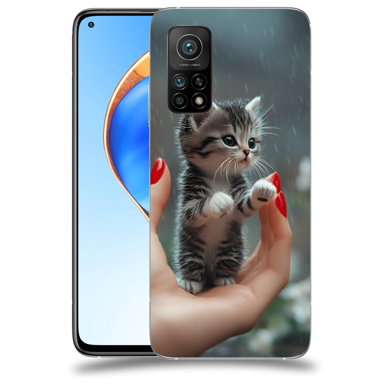 ACOVER Kryt na mobil Xiaomi Mi 10T Pro - Koťátko