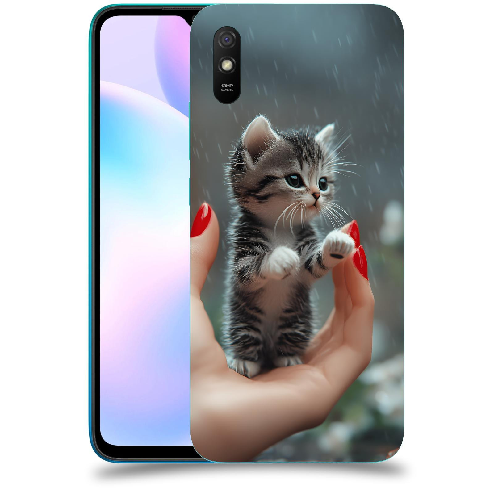 ACOVER Kryt na mobil Xiaomi Redmi 9AT - Koťátko