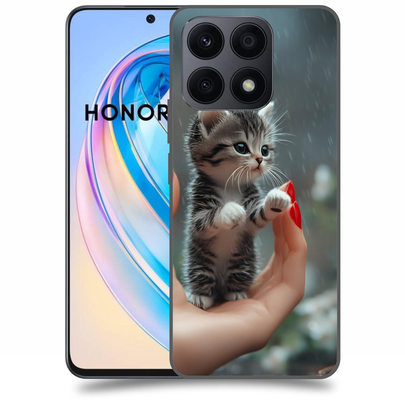 ACOVER Kryt na mobil Honor X8a - Koťátko