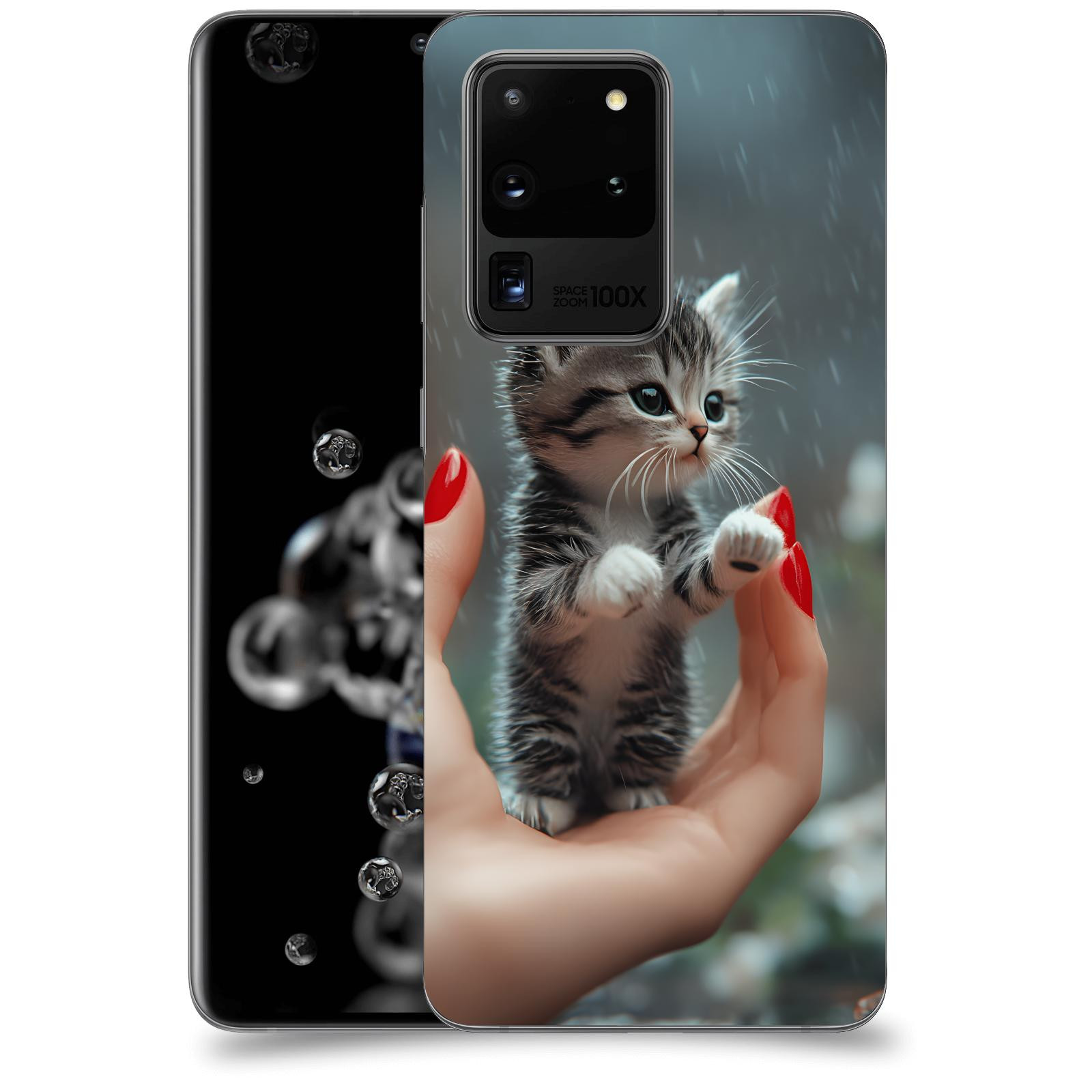 ACOVER Kryt na mobil Samsung Galaxy S20 Ultra 5G G988F - Koťátko