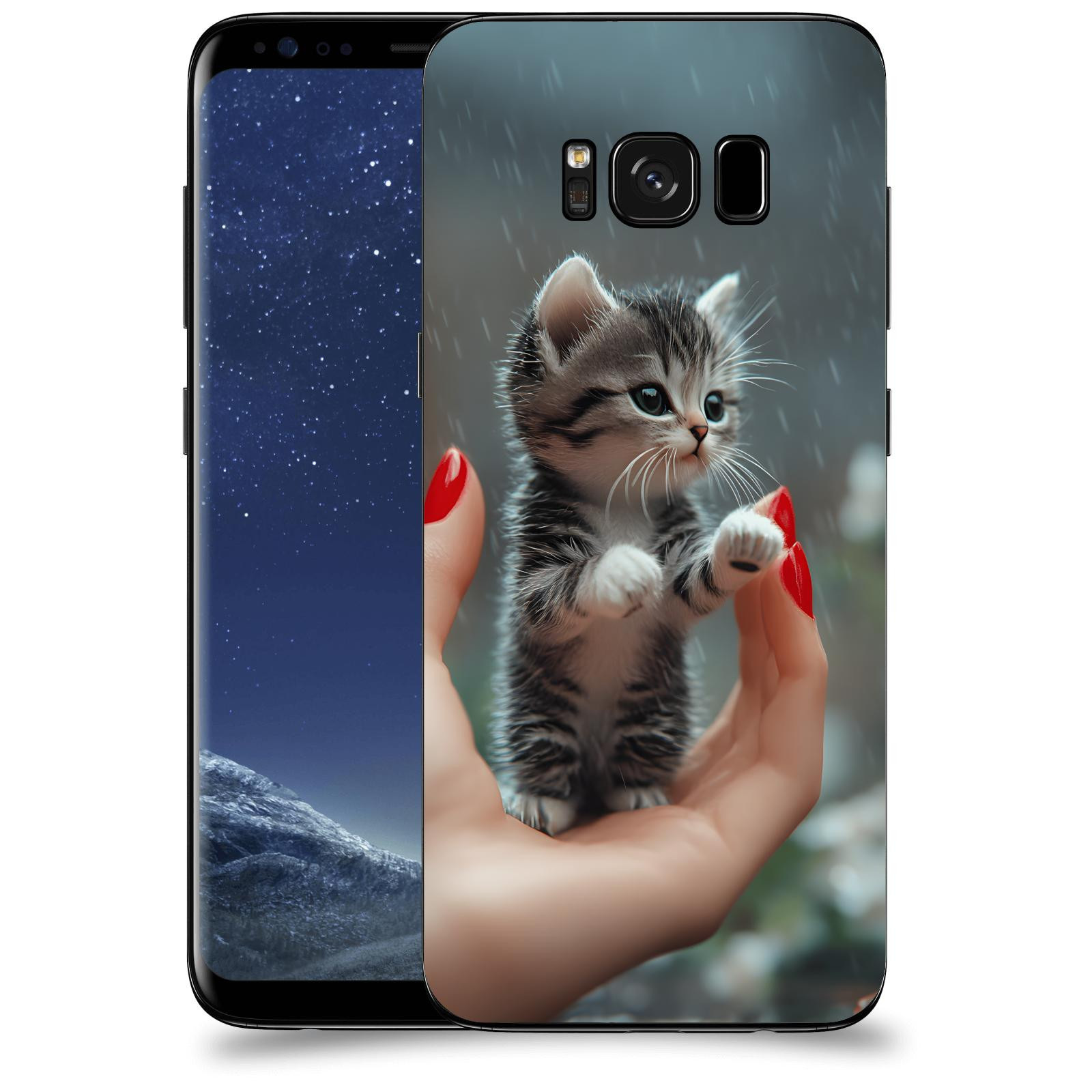 ACOVER Kryt na mobil Samsung Galaxy S8 G950F - Koťátko